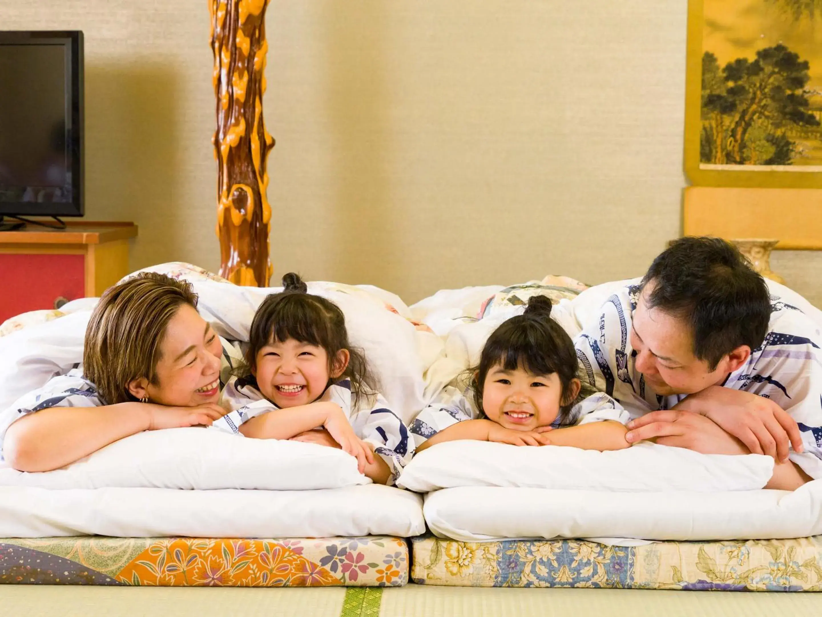 Bedroom, Family in Jozankei View Hotel