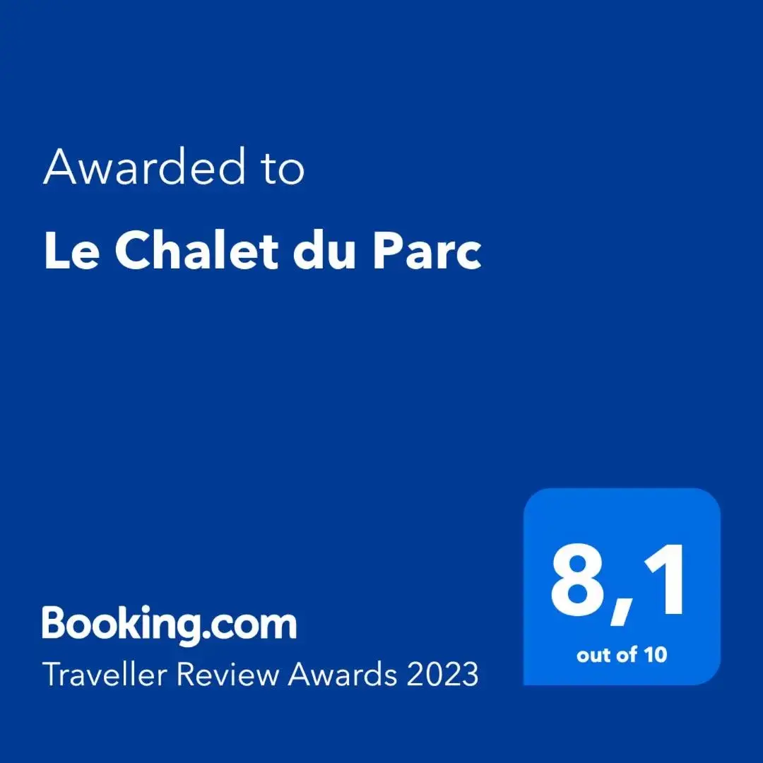 Logo/Certificate/Sign/Award in Le Chalet du Parc