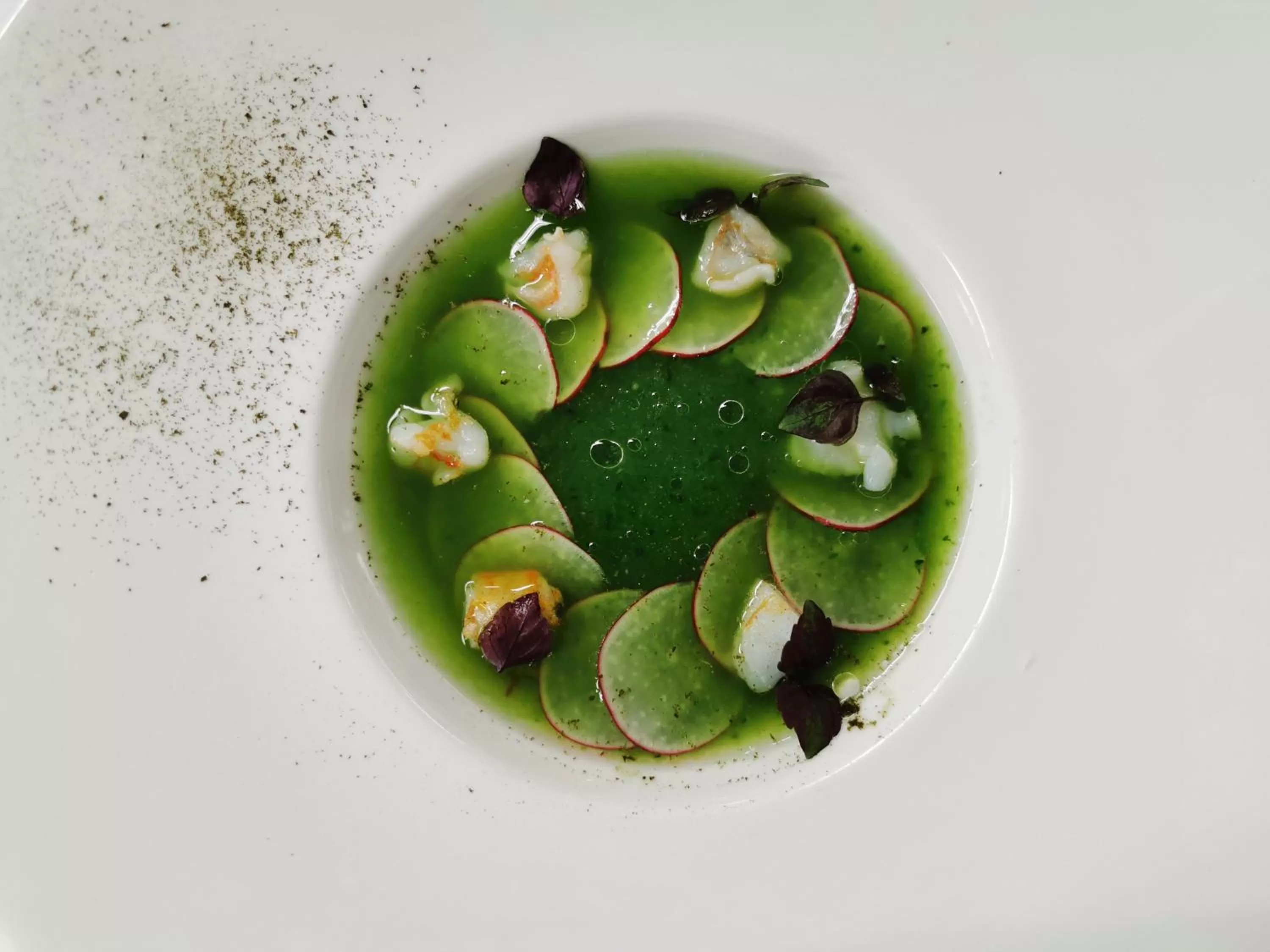 Food close-up in Radisson Blu Hotel, St. Gallen