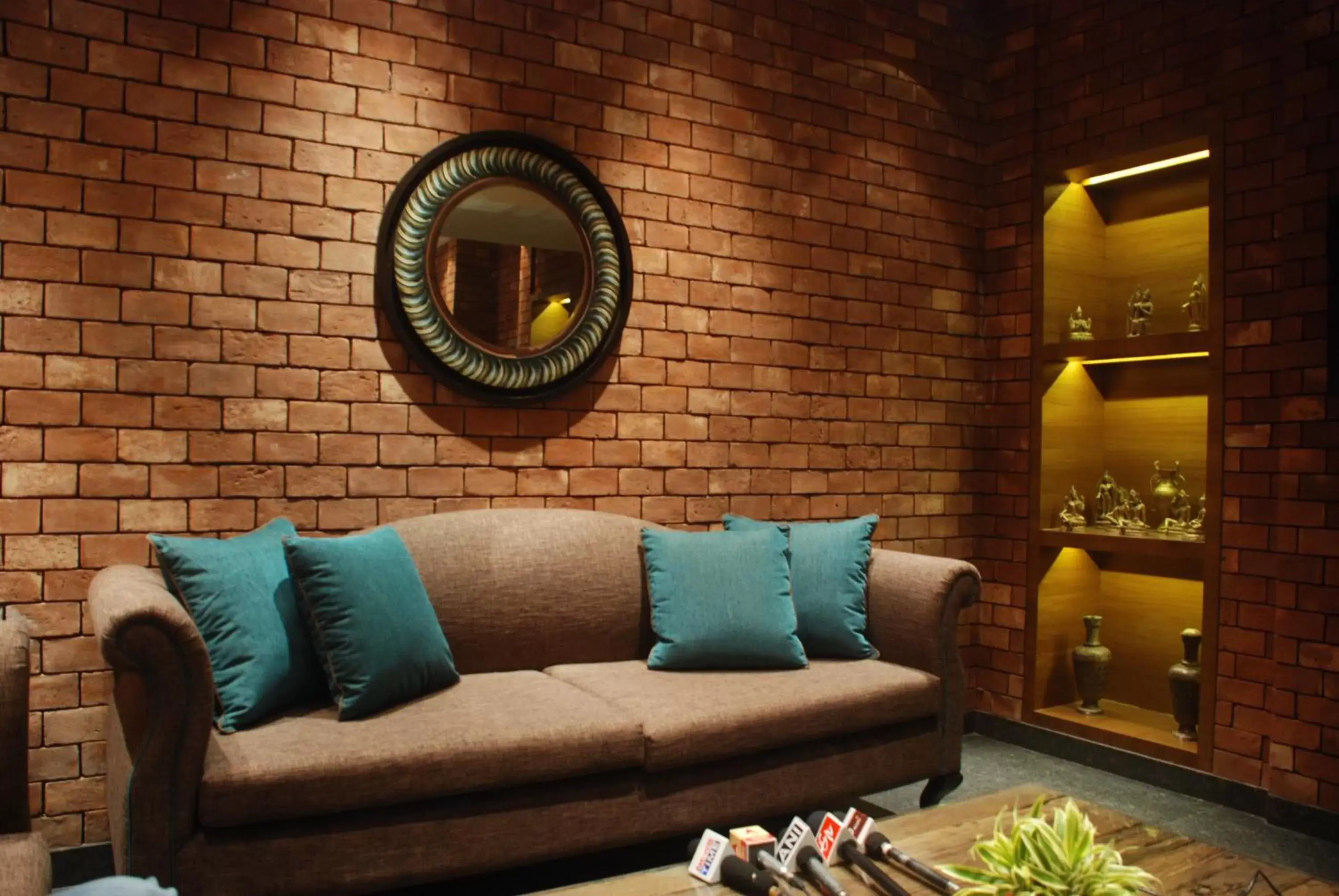 Lounge or bar in The Lalit Great Eastern Kolkata Lounge or bar in The Lalit Great Eastern Kolkata