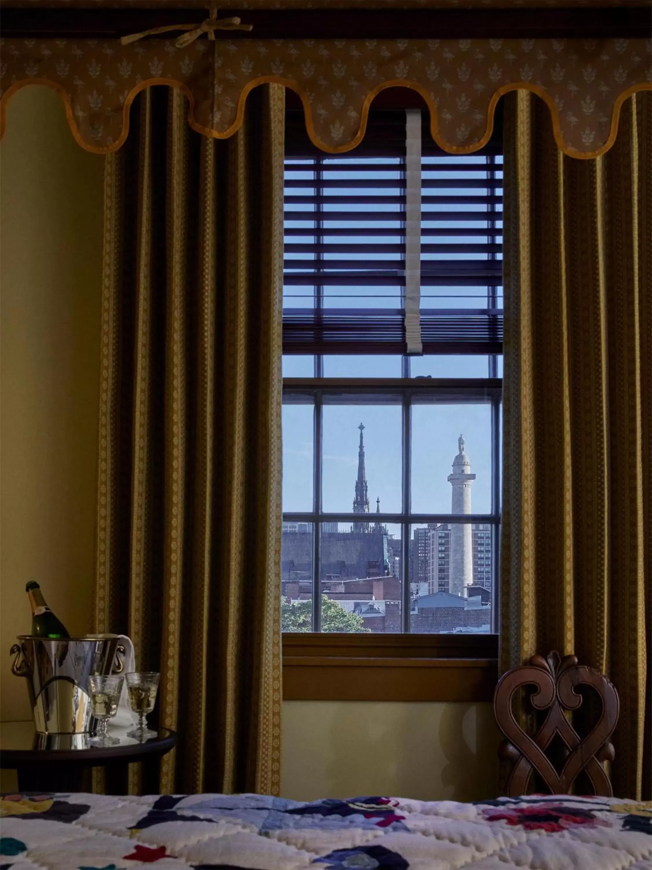 View (from property/room), Bed in Hotel Ulysses, a Member of Design Hotels View (from property/room), Bed in Hotel Ulysses, a Member of Design Hotels