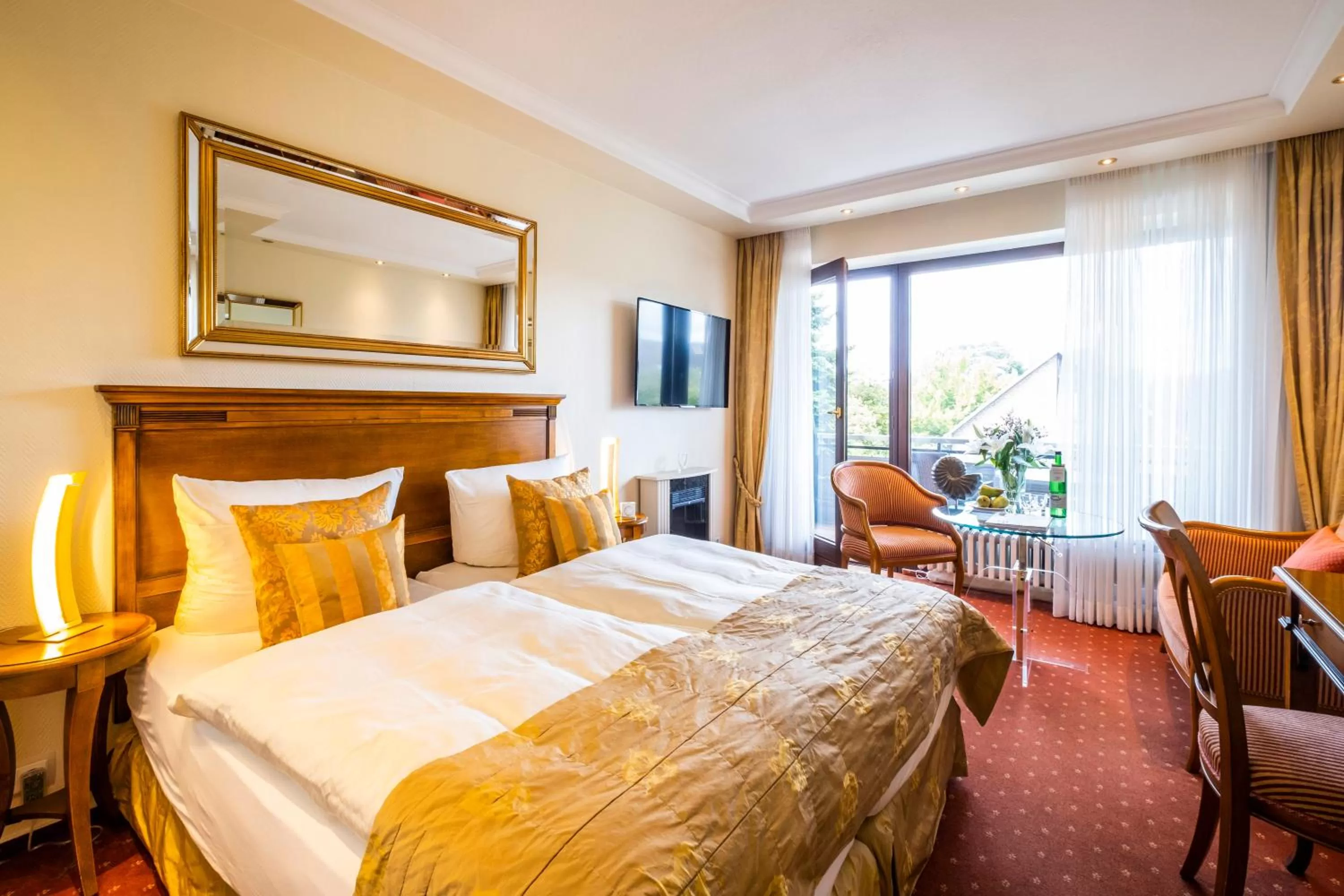 Comfort Apartment with Garden View in Büngers Apartment-Hotel mit Gartensauna - modern, gemütlich und strandnah