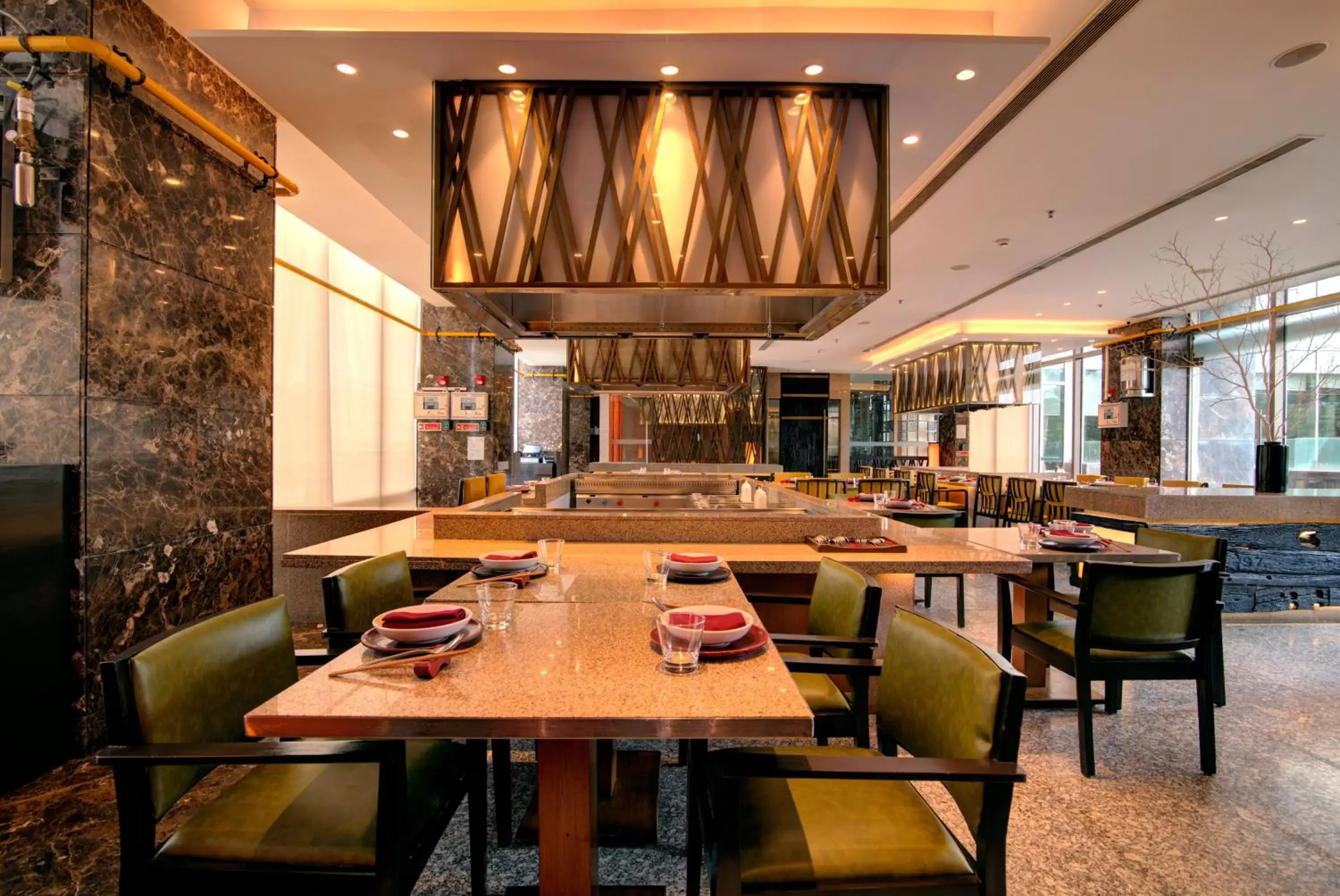 Restaurant/places to eat in Hyatt Ahmedabad Restaurant/places to eat in Hyatt Ahmedabad
