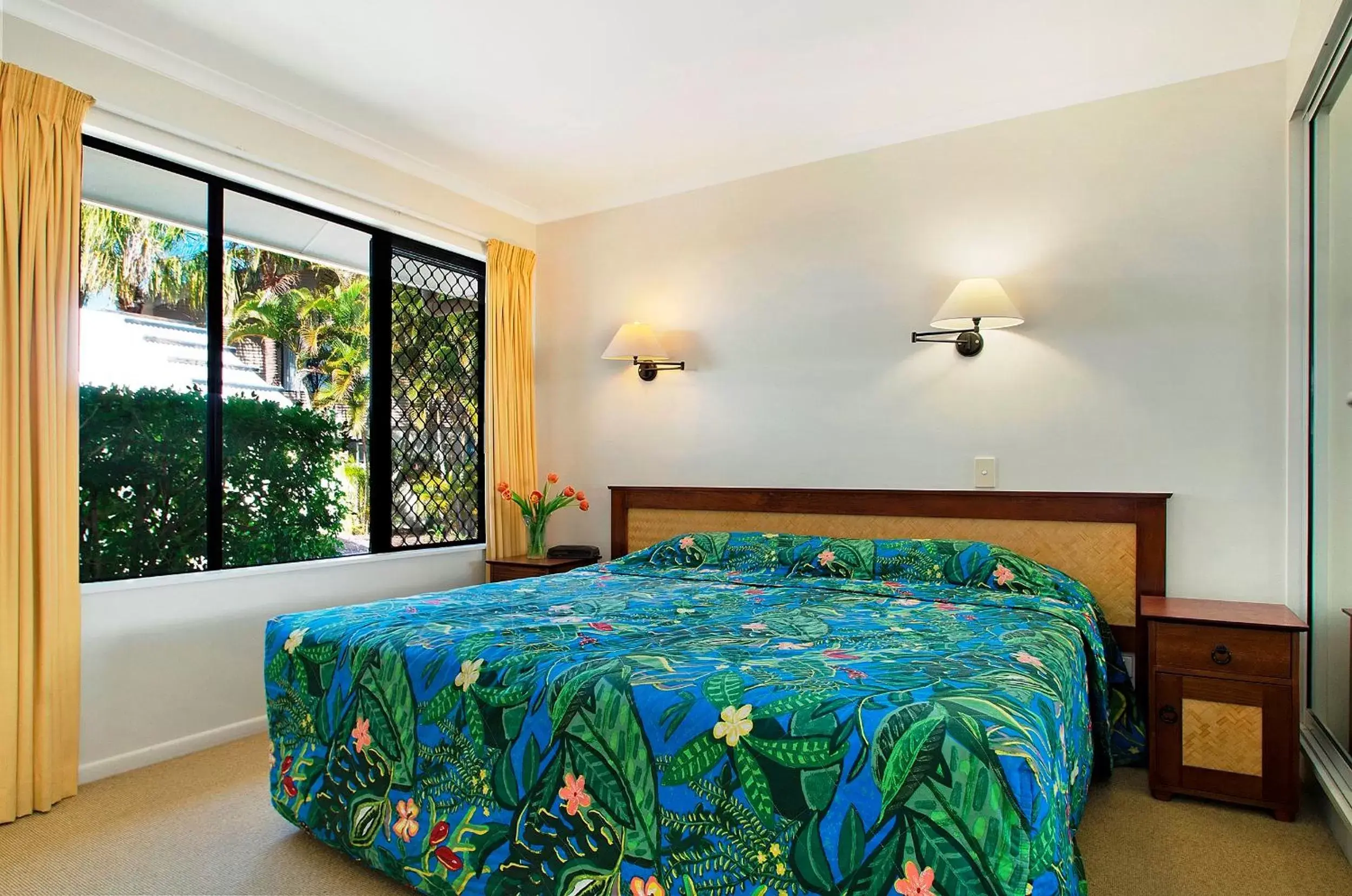 Bed in Ivory Palms Resort Noosa