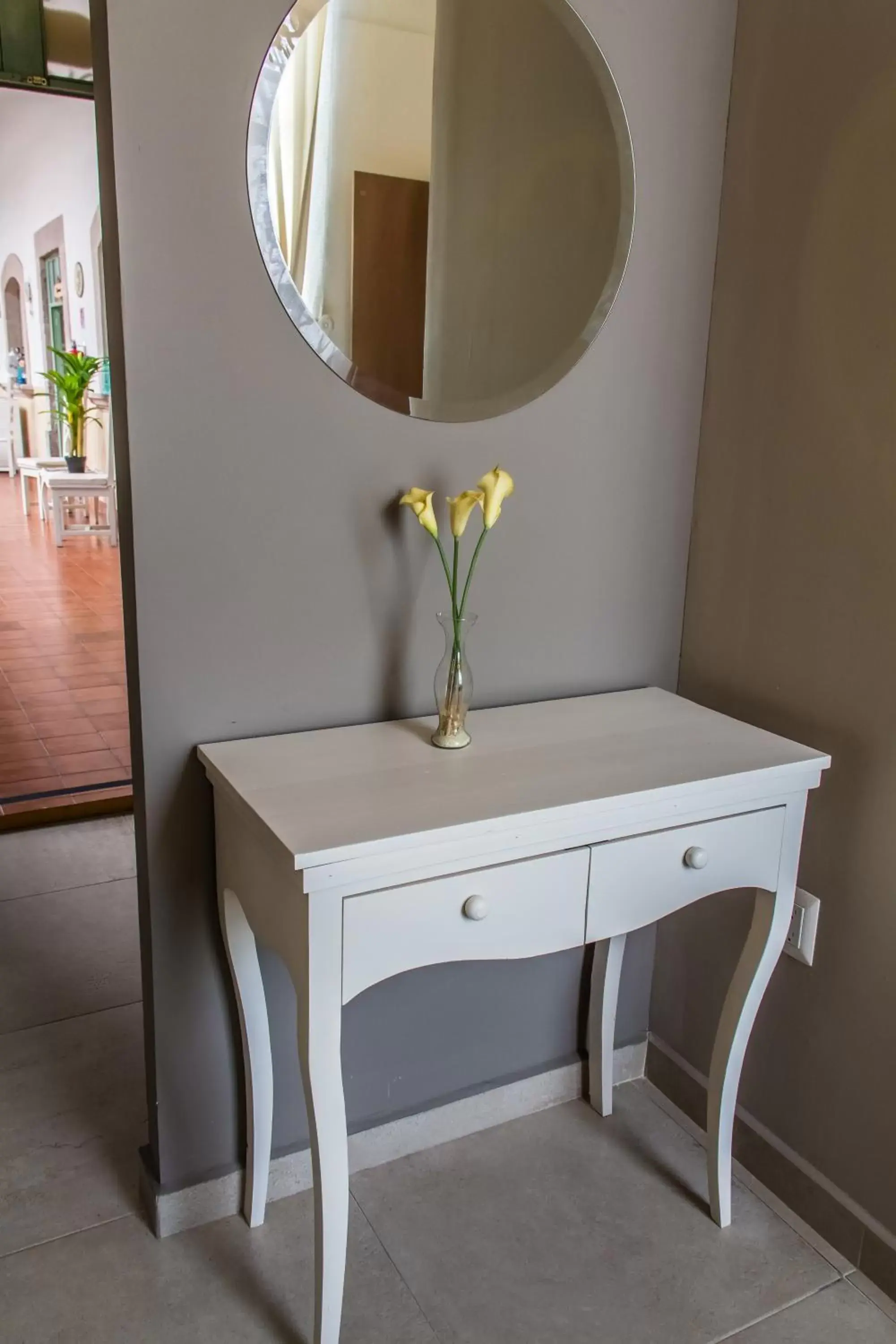 Decorative detail, TV/Entertainment Center in Casa Jose Maria