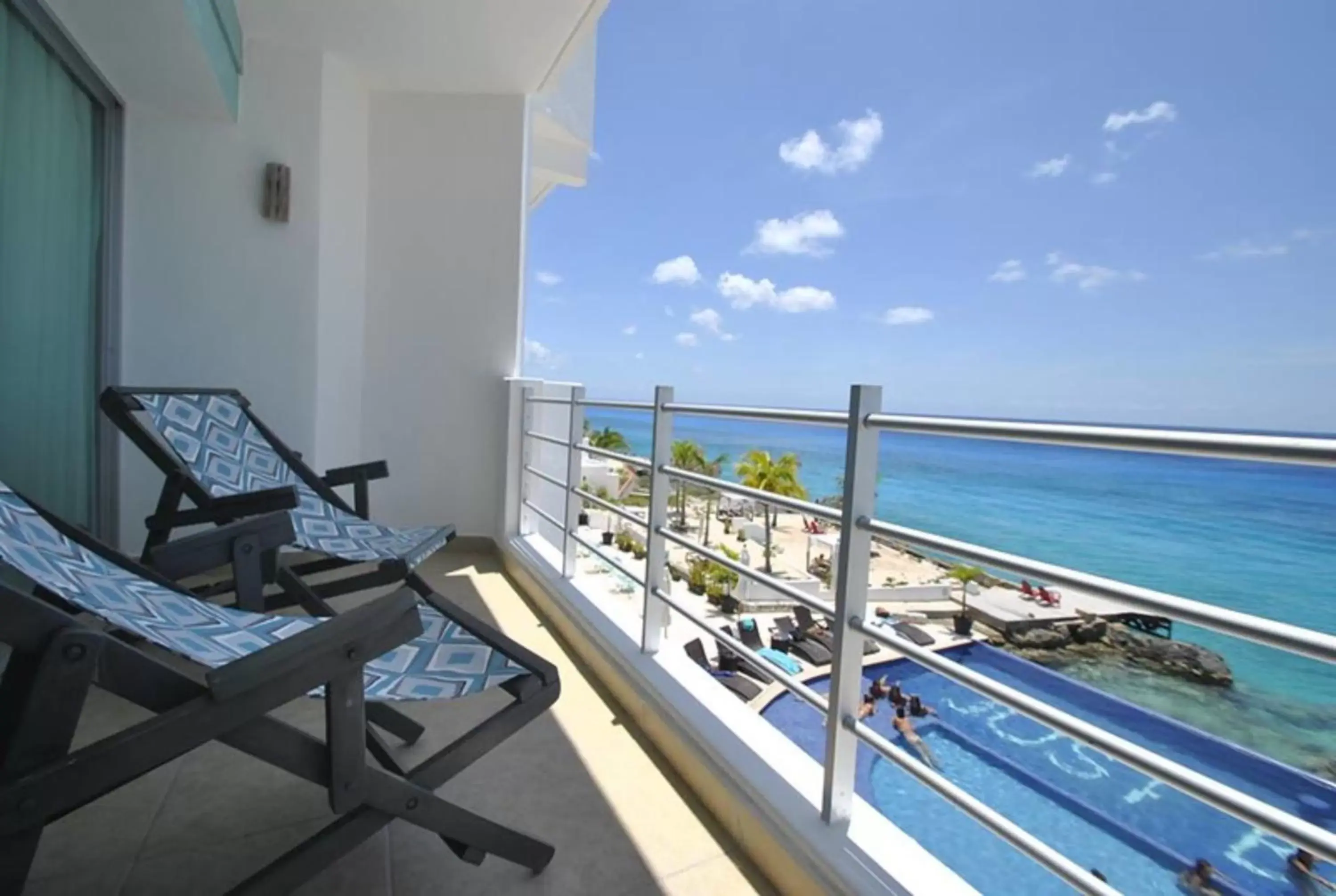 Balcony/Terrace in Hotel B Cozumel