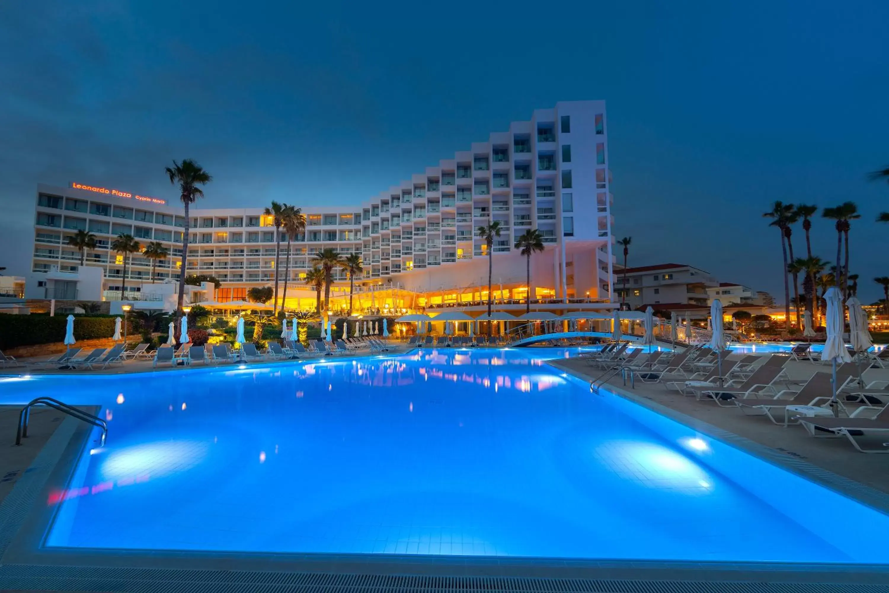 Property building, Swimming Pool in Leonardo Plaza Cypria Maris Beach Hotel & Spa