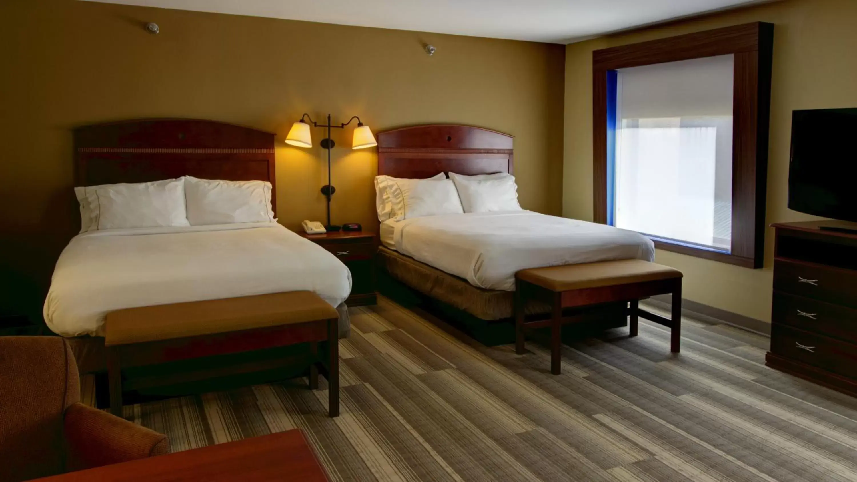 Photo of the whole room, Bed in Holiday Inn Express & Suites Sioux City-South, an IHG Hotel