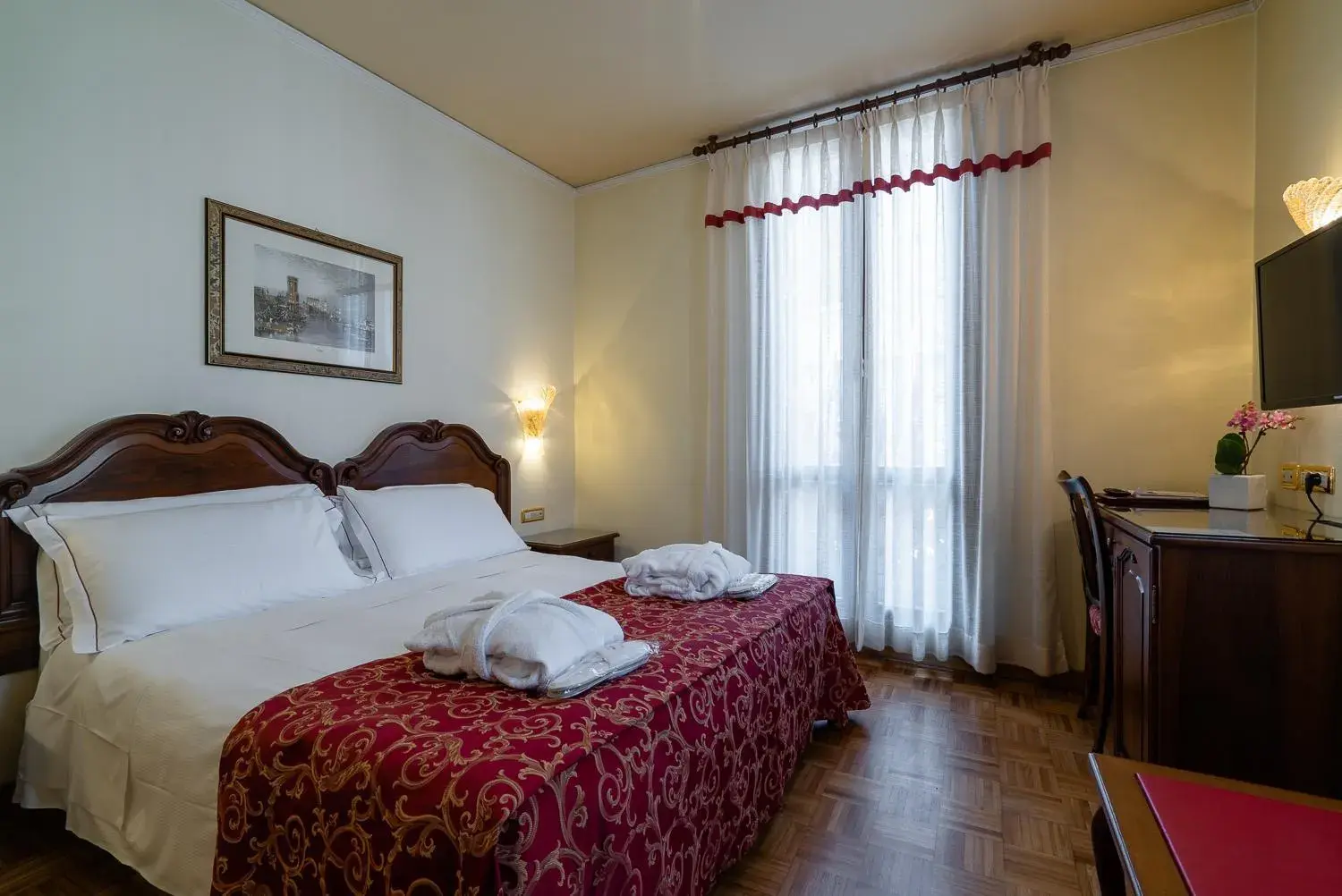 Bed in Hotel Spessotto