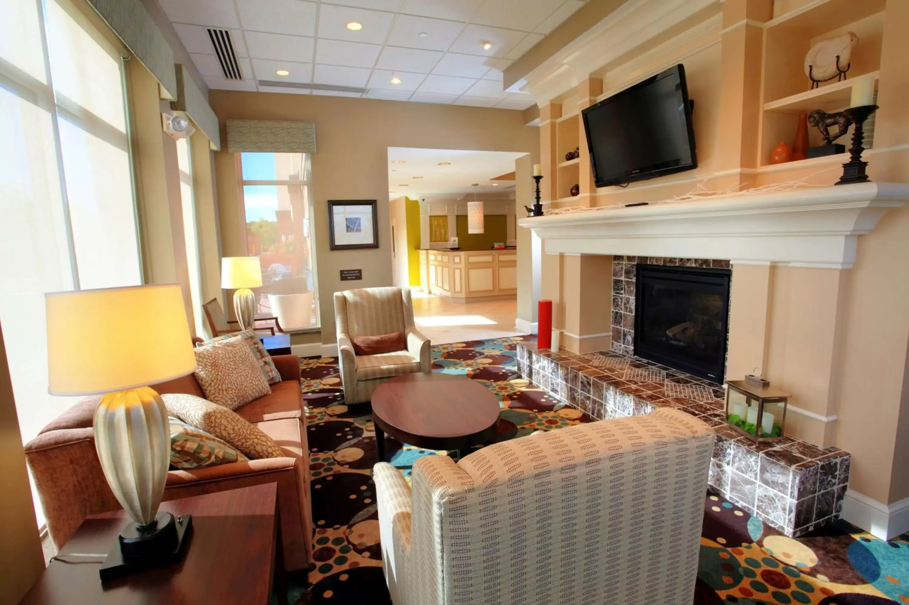 Lobby or reception, Seating Area in Hilton Garden Inn Aberdeen