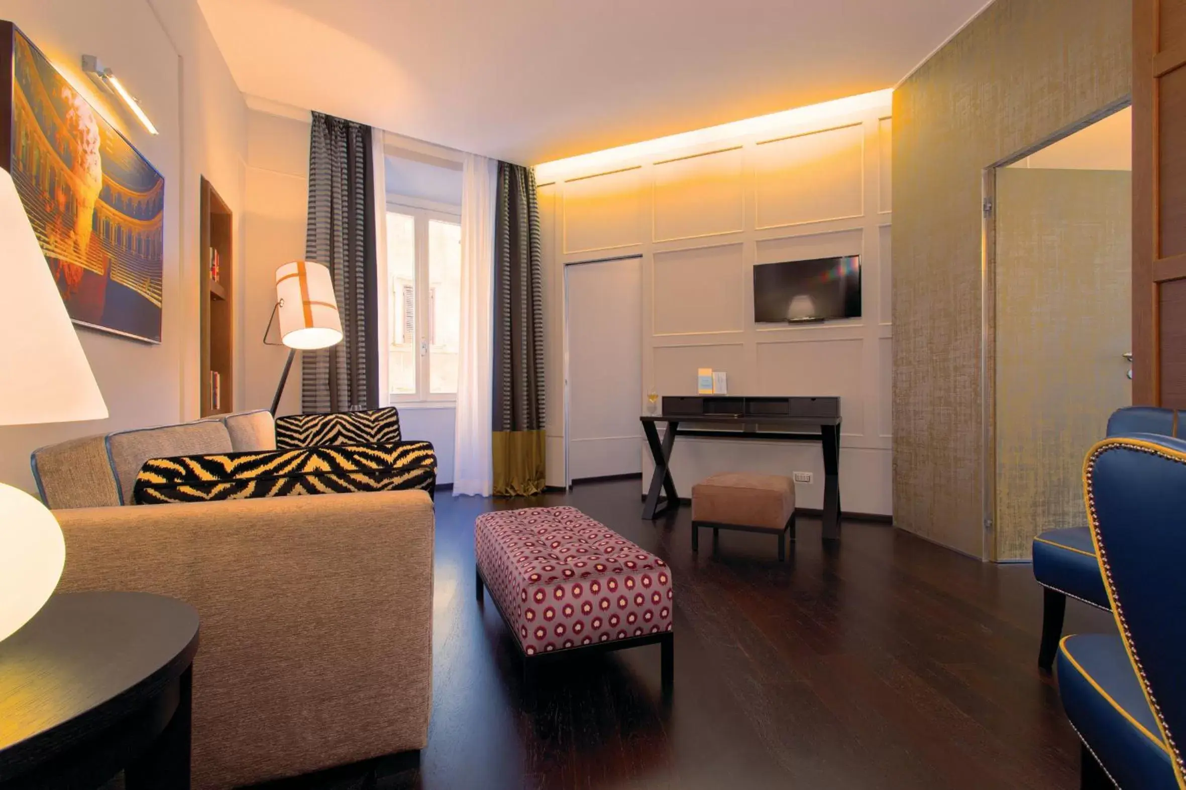 Living room in Stendhal Luxury Suites