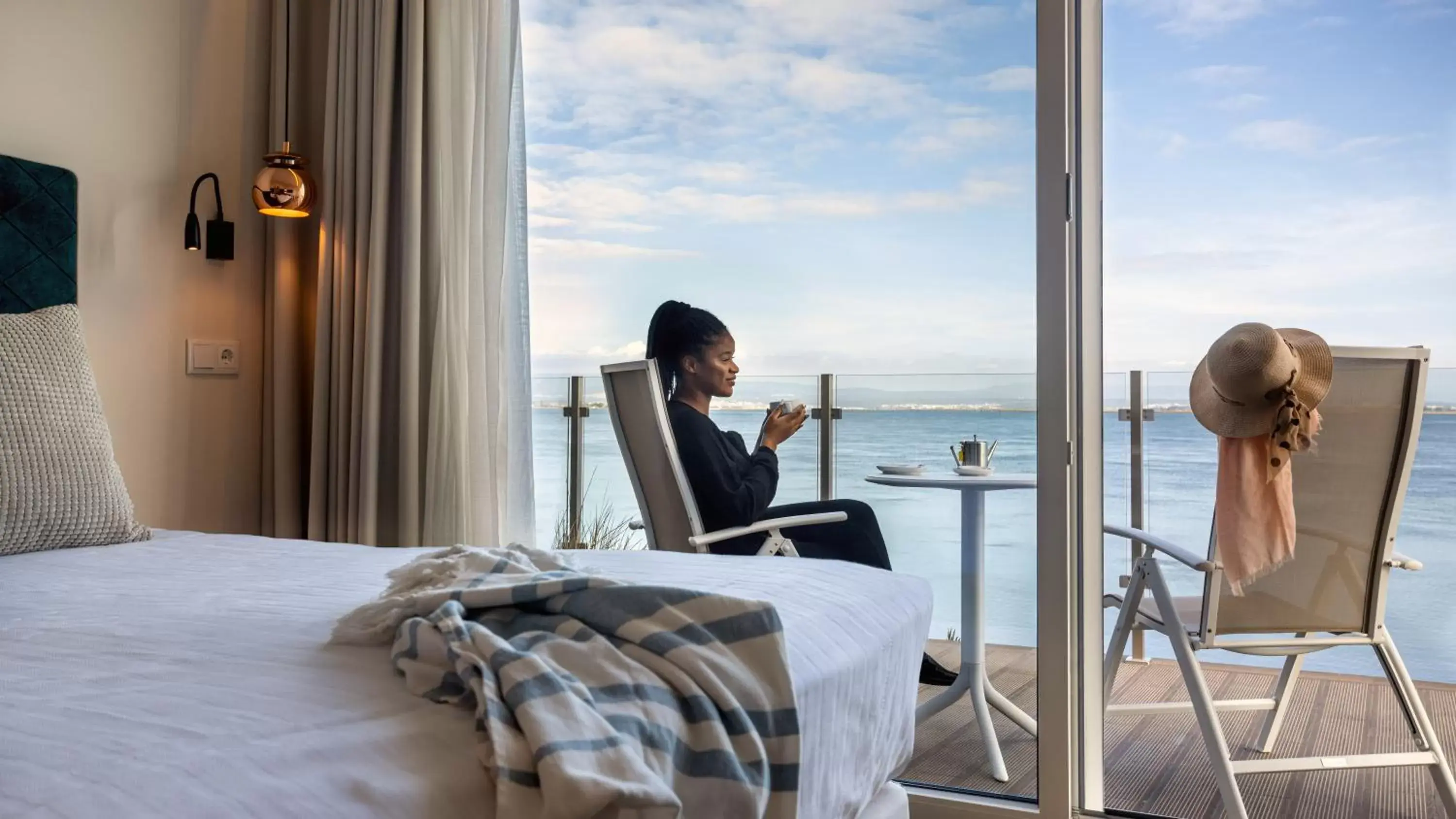 Bedroom, Bed in Pousada da Ria Bedroom, Bed in Pousada da Ria