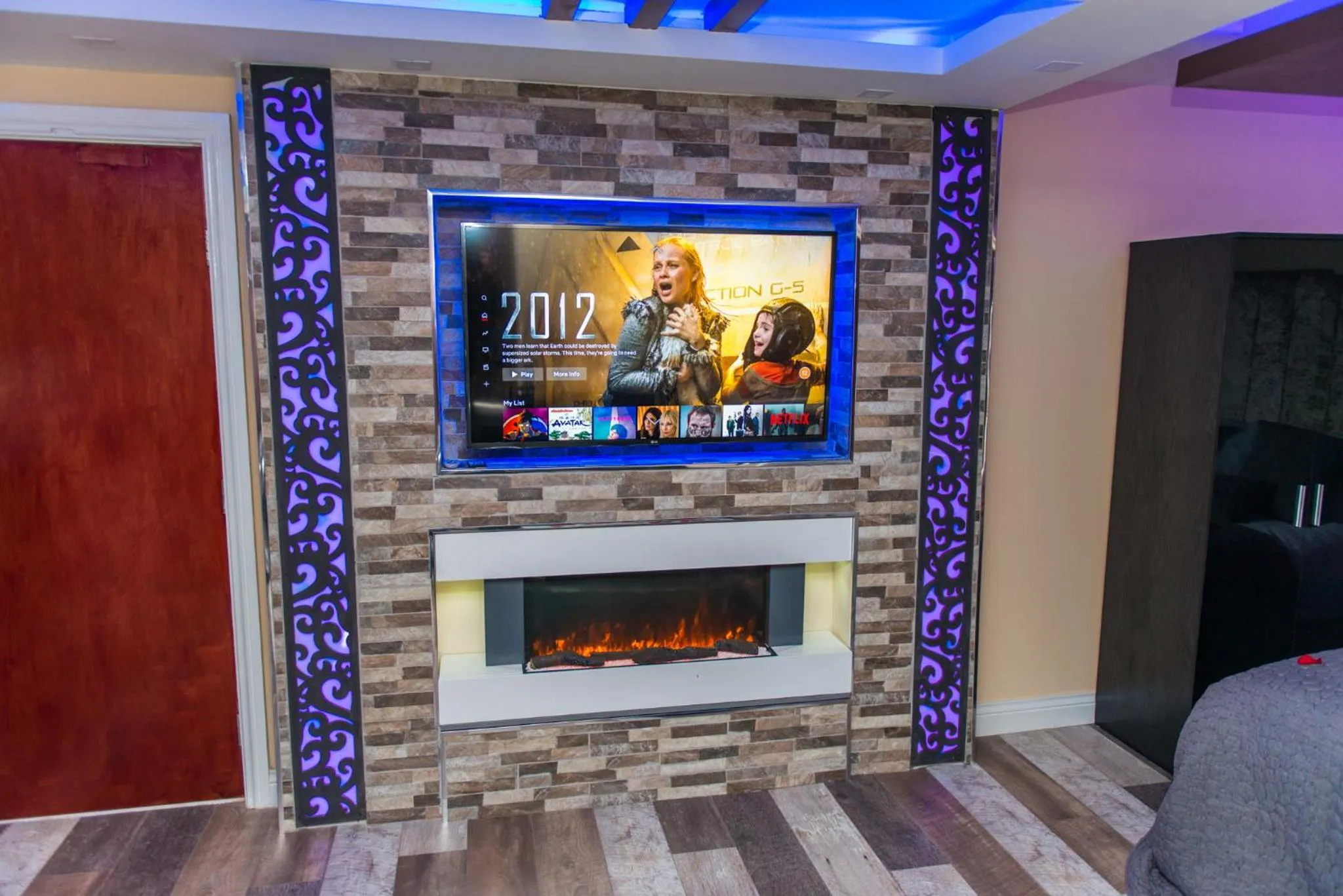 Living room in Sawrey Serviced Apartments