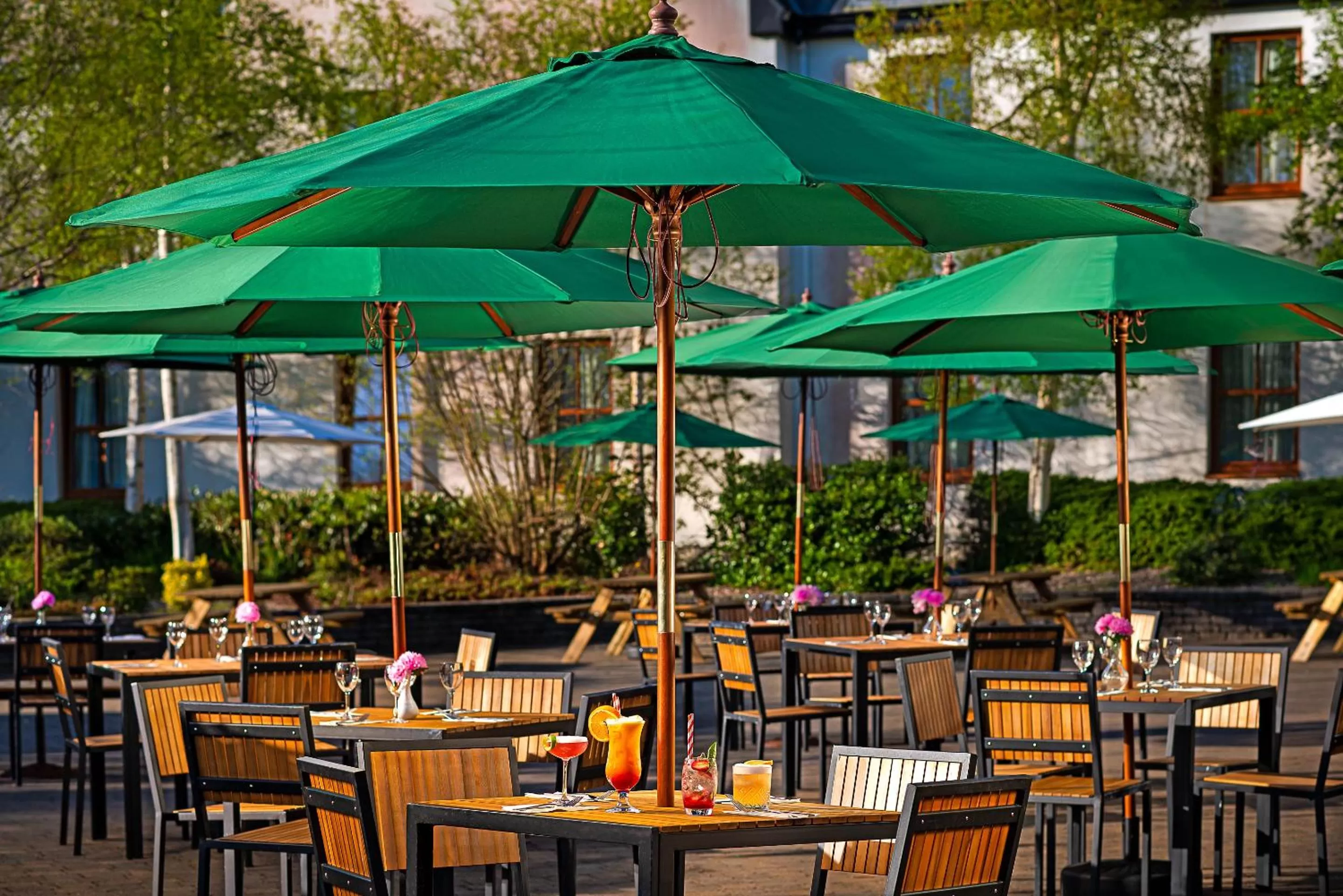 Balcony/Terrace in Great National Hotel Ballina