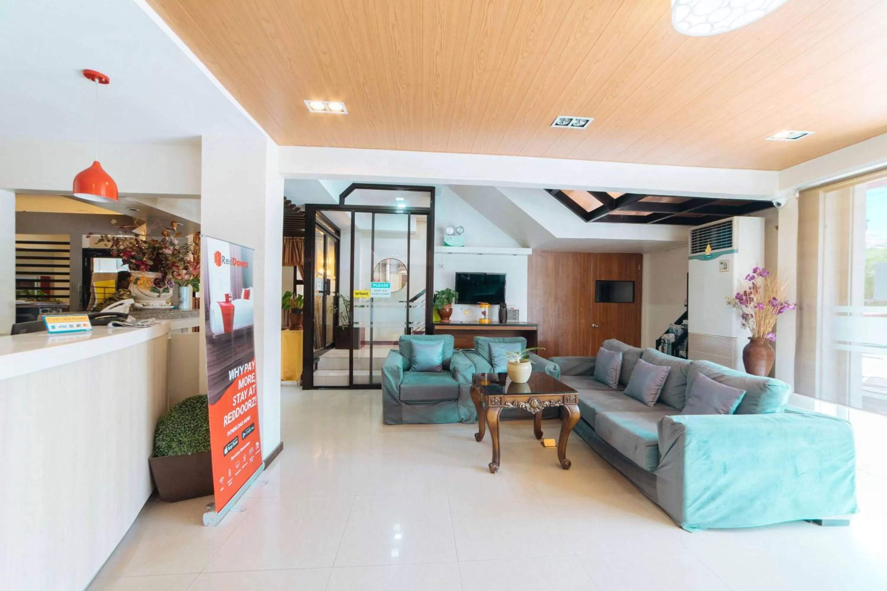 Lobby or reception in RedDoorz Plus @ Poblacion District Davao