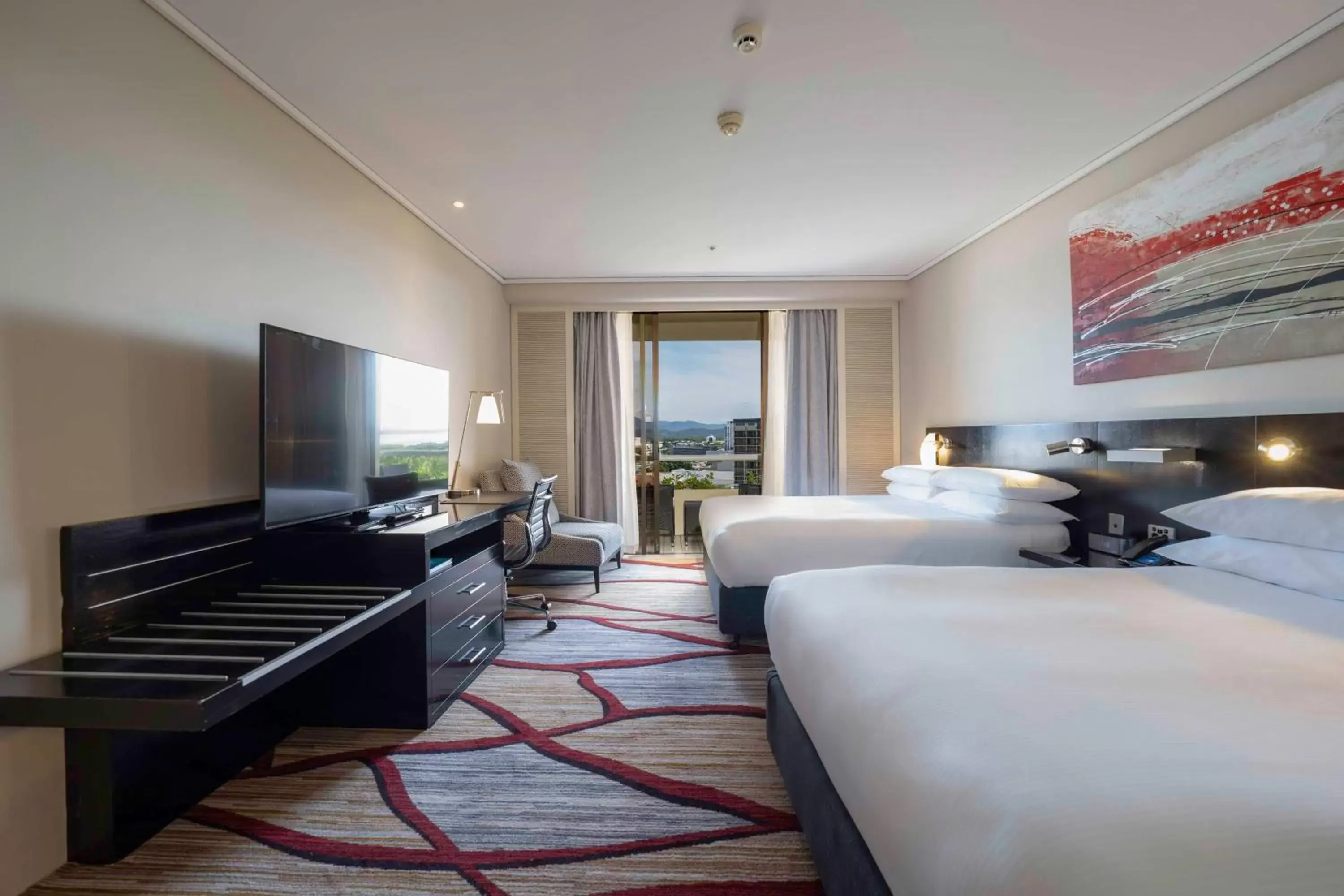 Bed, TV/Entertainment Center in Hilton Cairns