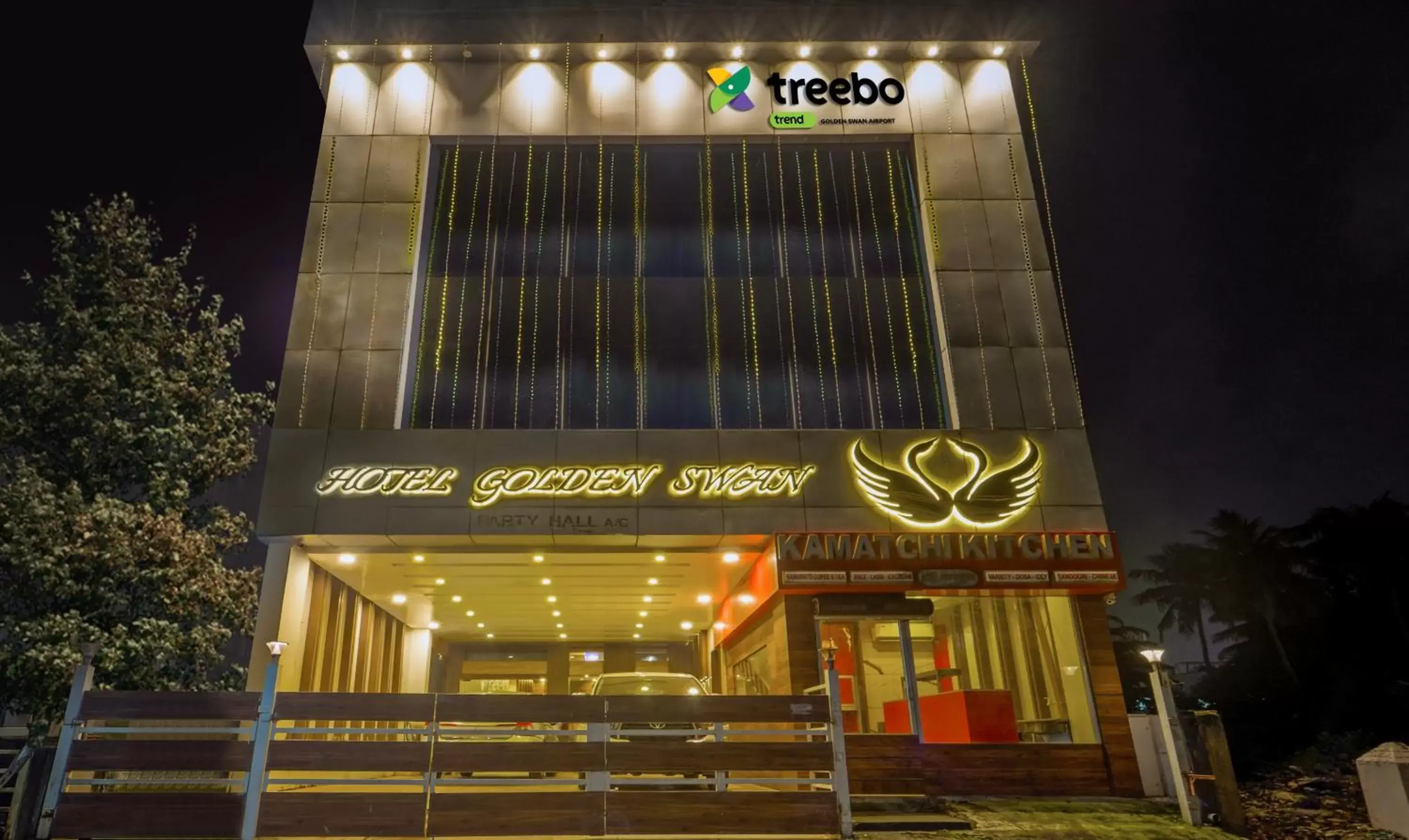 Facade/entrance, Property Building in FabHotel Golden Swan Chennai Airport Free Pickup & Drop