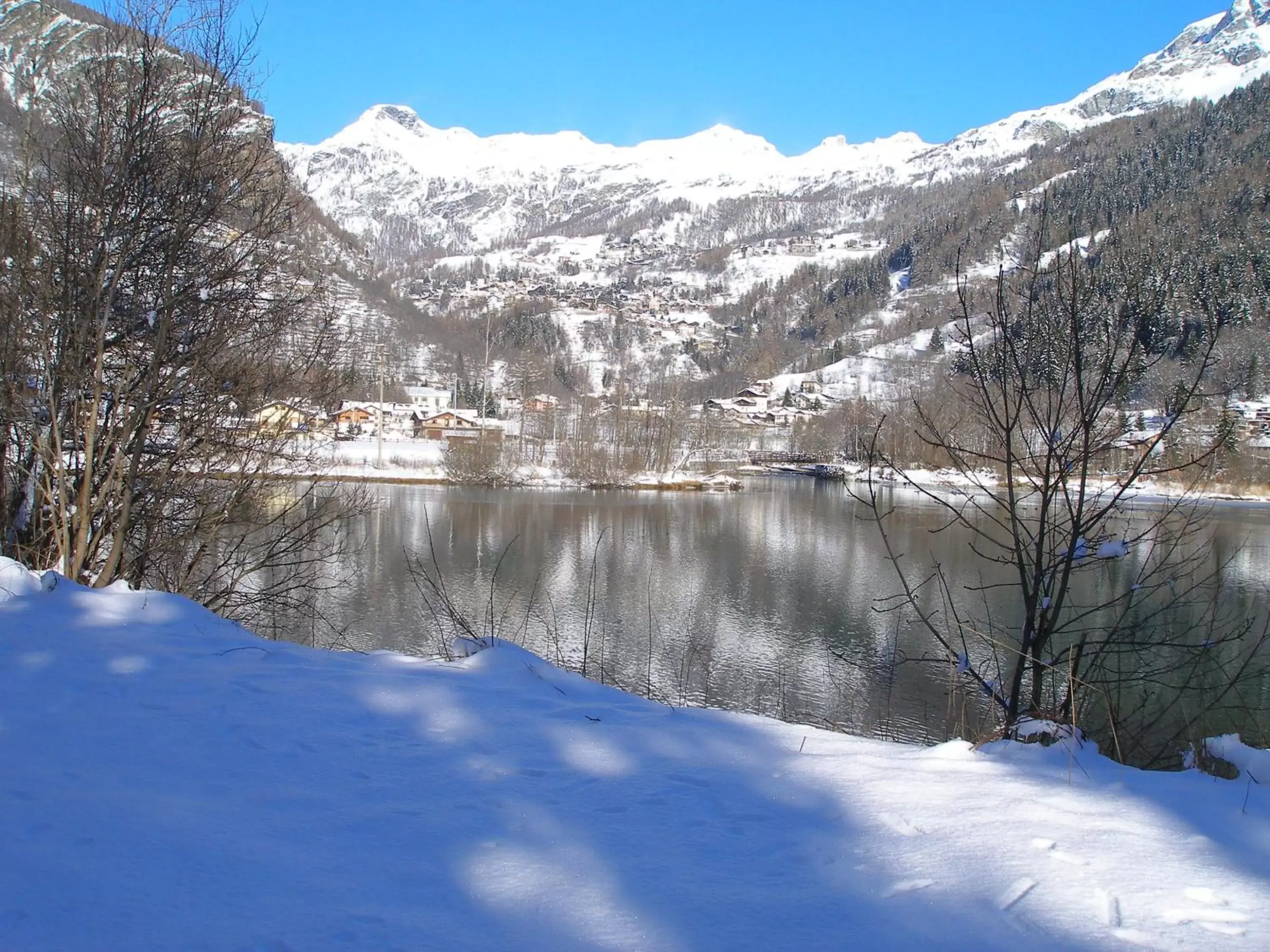 Natural landscape, Winter in Hotel Dama Bianca