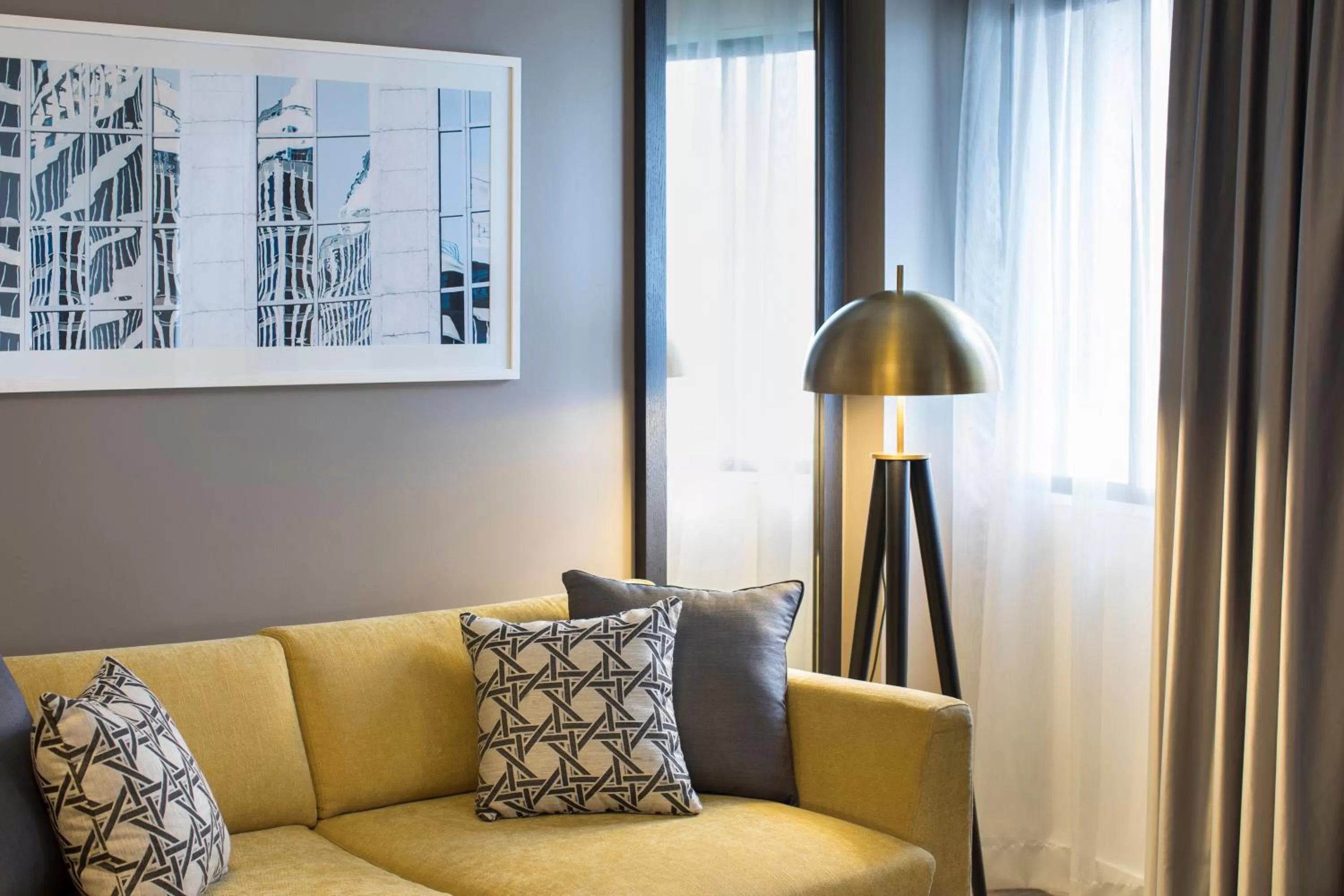 Decorative detail in Vibe Hotel Sydney