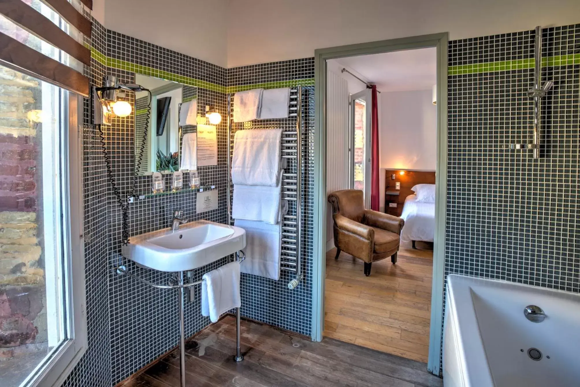 Bathroom in Hotel Le Rayon Vert