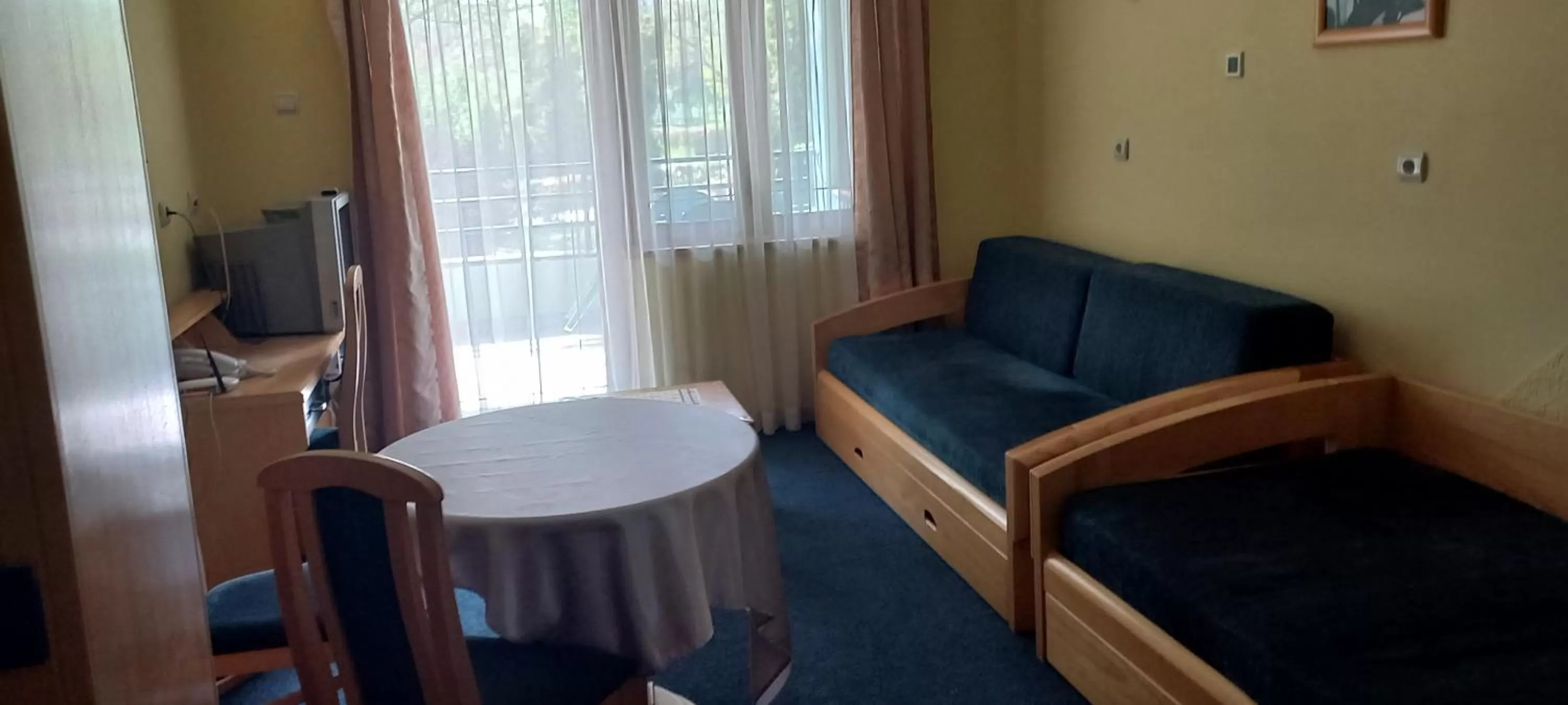 Living room in Garni Lupus prenoćište