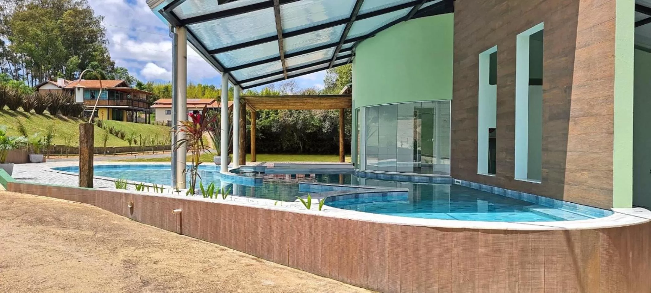 Sauna in Pousada Trem Chic