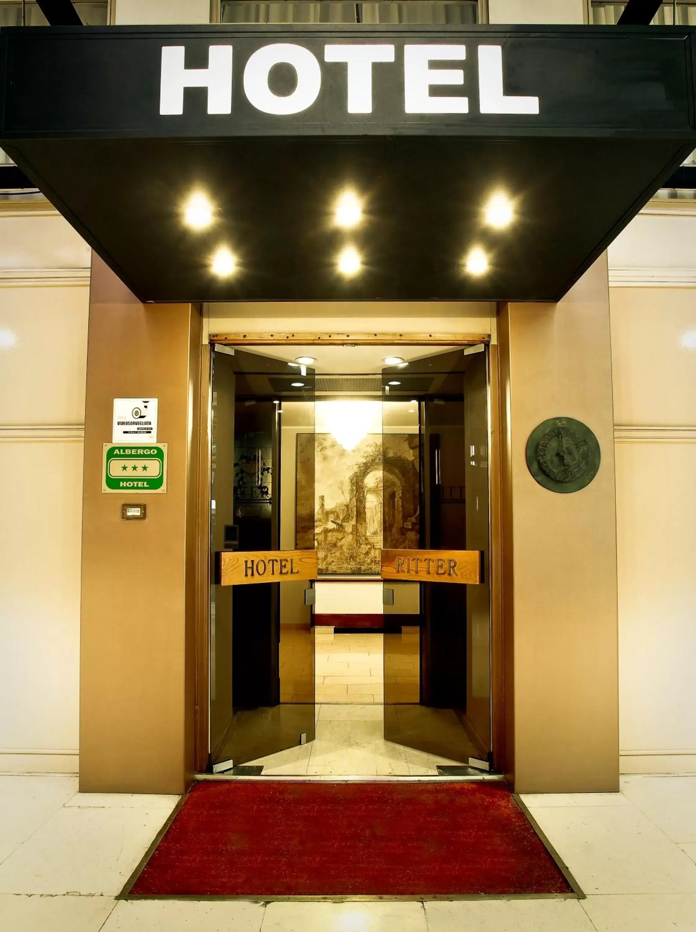 Facade/entrance in Hotel Ritter