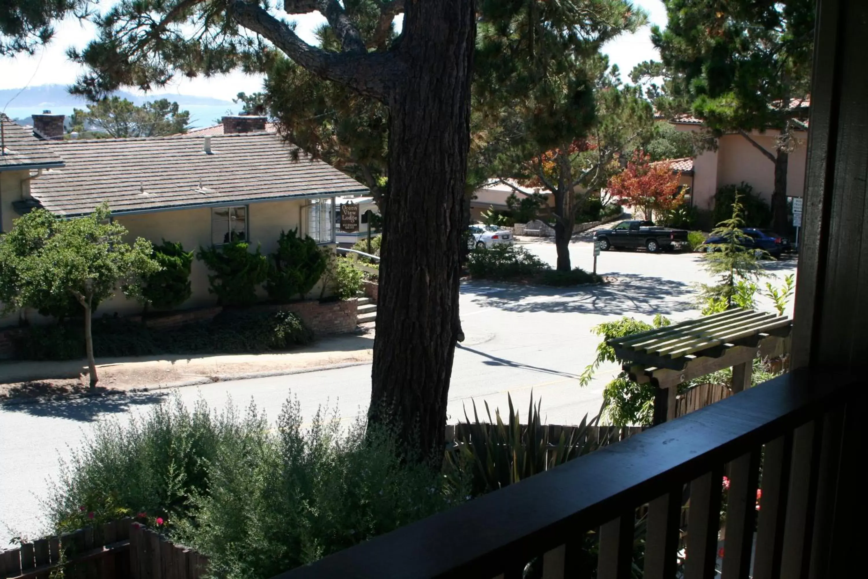 Balcony/Terrace, Pool View in Horizon Inn & Ocean View Lodge