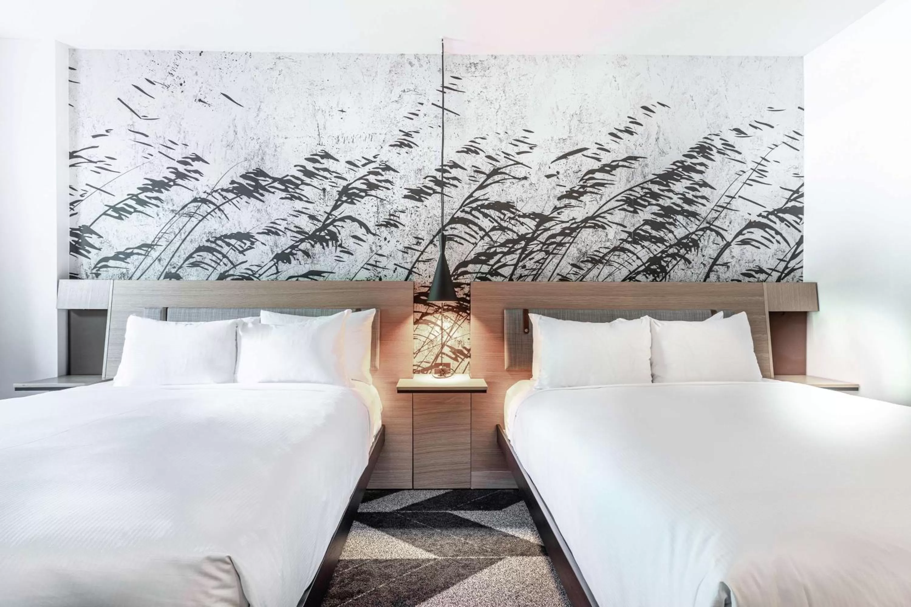 Bed in DoubleTree by Hilton Quebec Resort