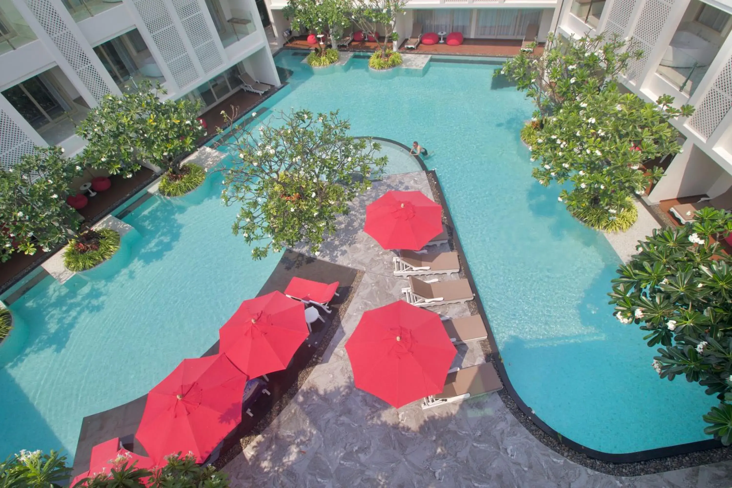 Pool View in The Sea Cret Hua Hin Hotel