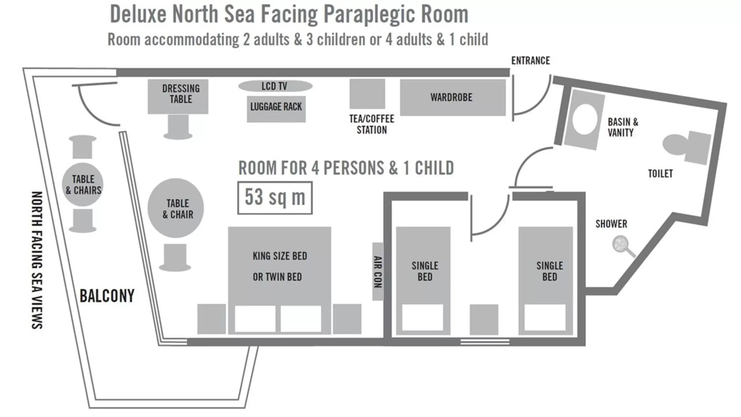 Floor Plan in Blue Waters Hotel