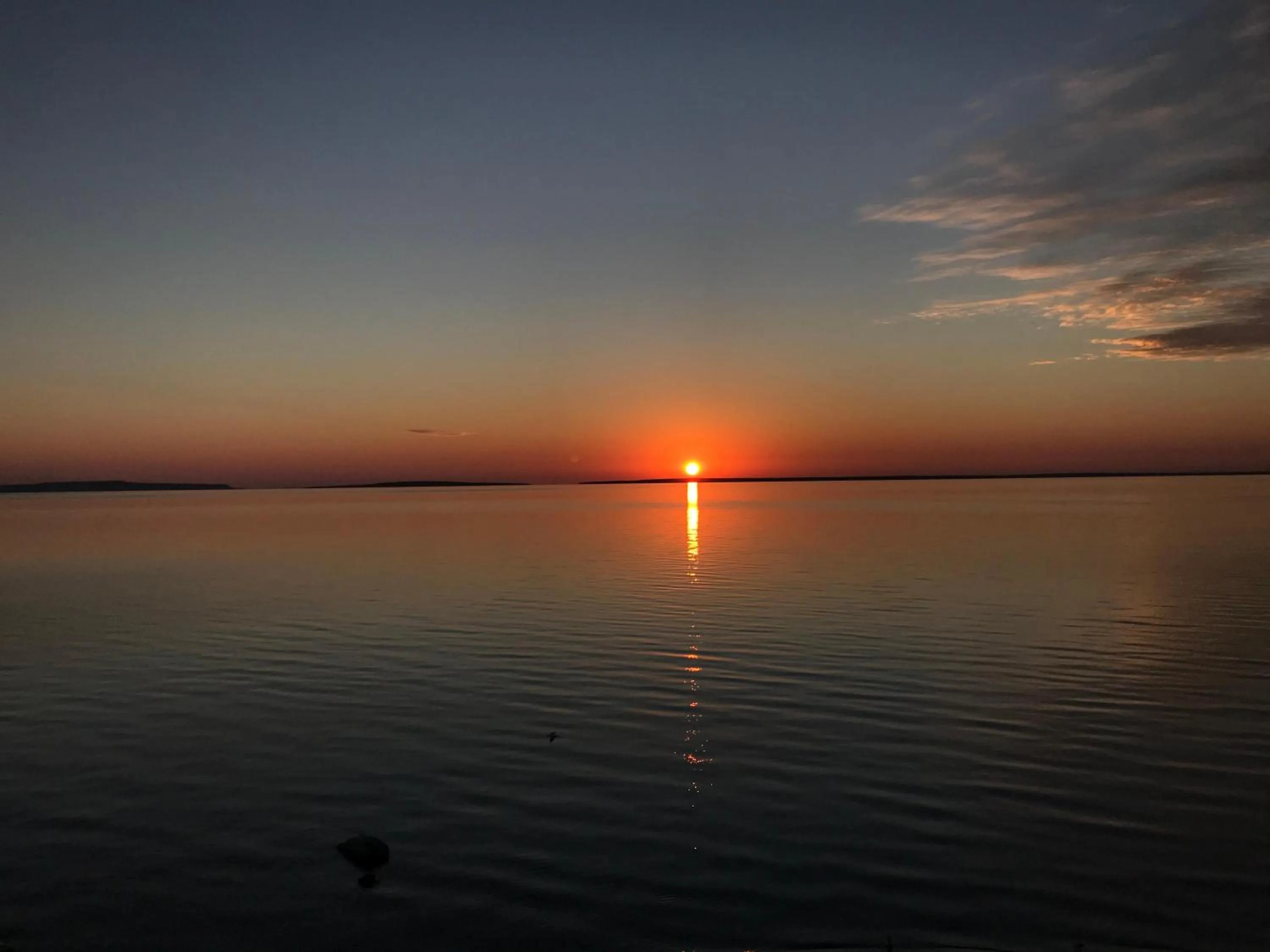 Balcony/Terrace in Mackinaw Beach and Bay Inn & Suites