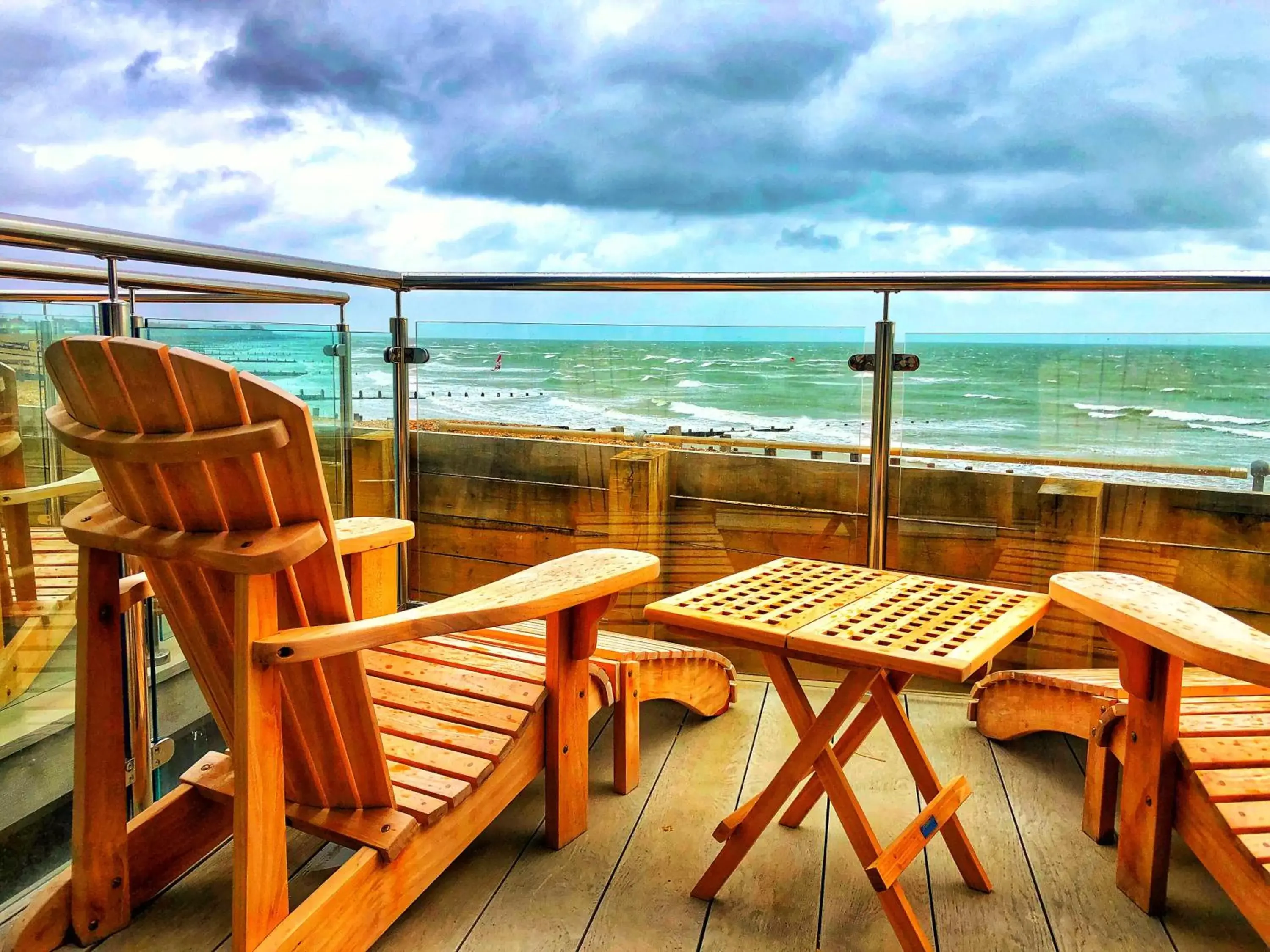 Balcony/Terrace in Beach Hut Suites