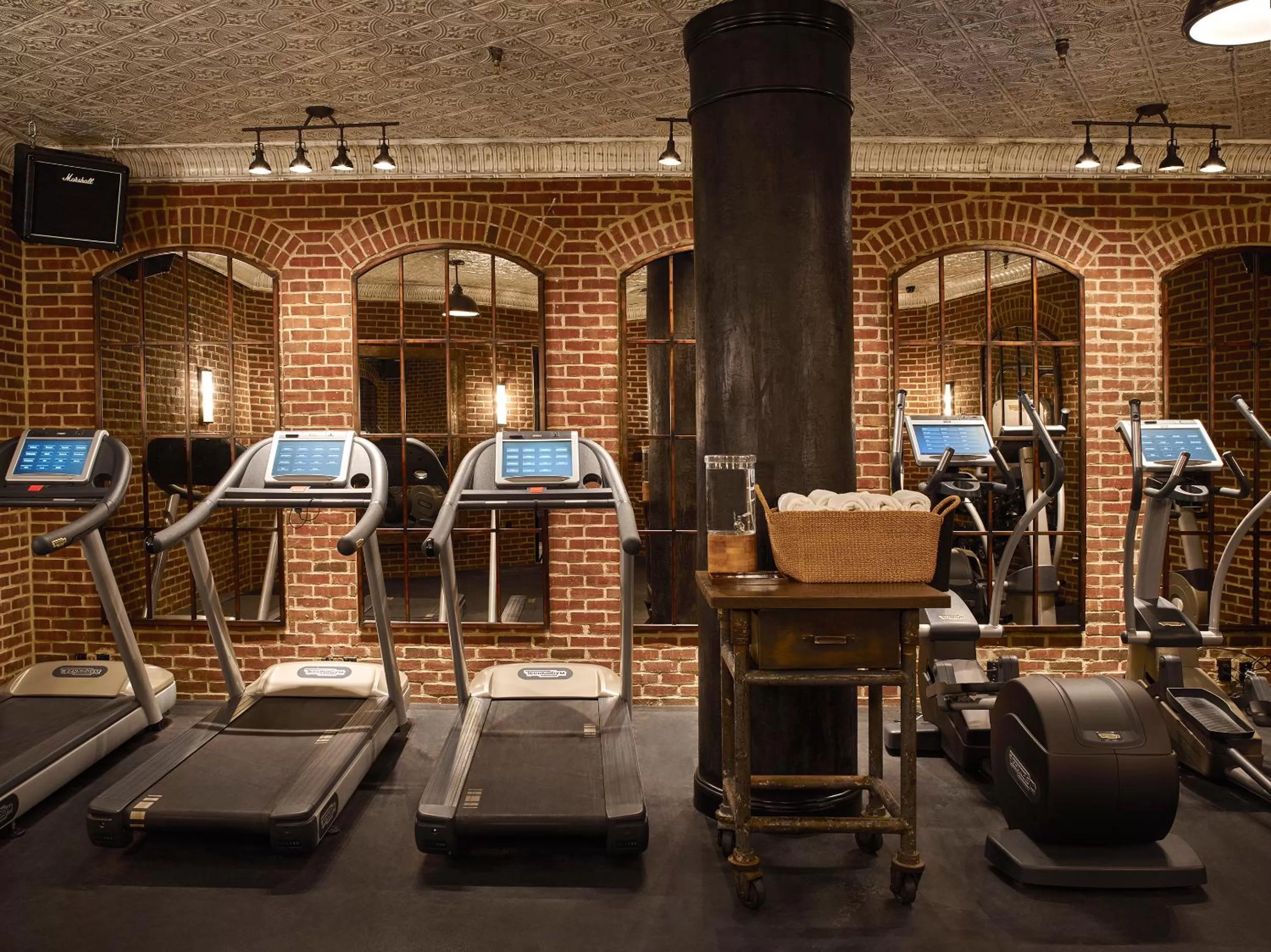 Fitness centre/facilities in Roxy Hotel New York