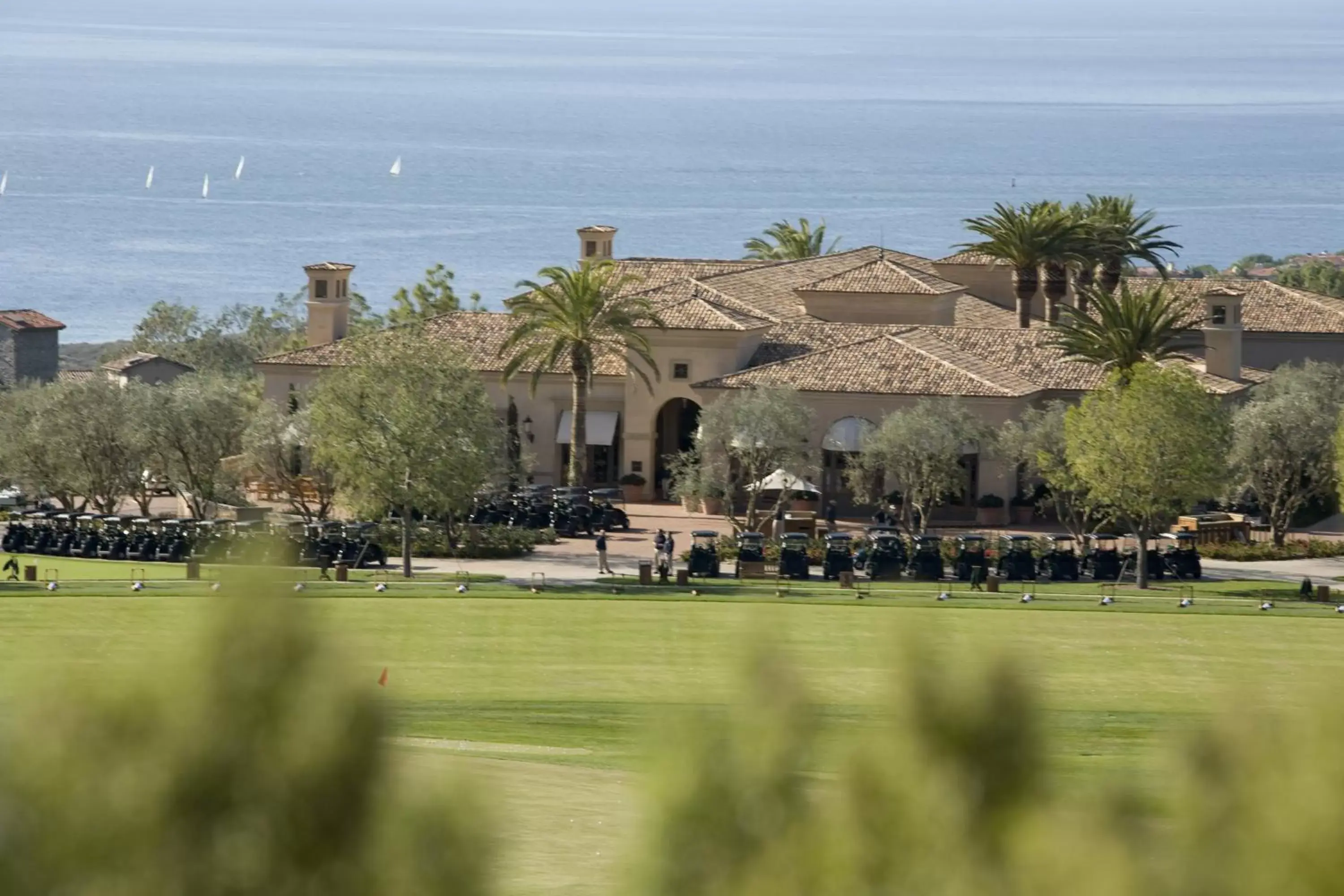 Property building in Resort at Pelican Hill