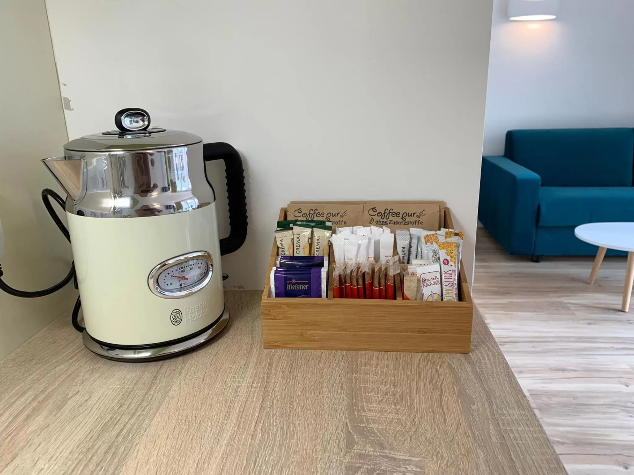 Coffee/tea facilities in Park-Lodge Am Rohrbusch