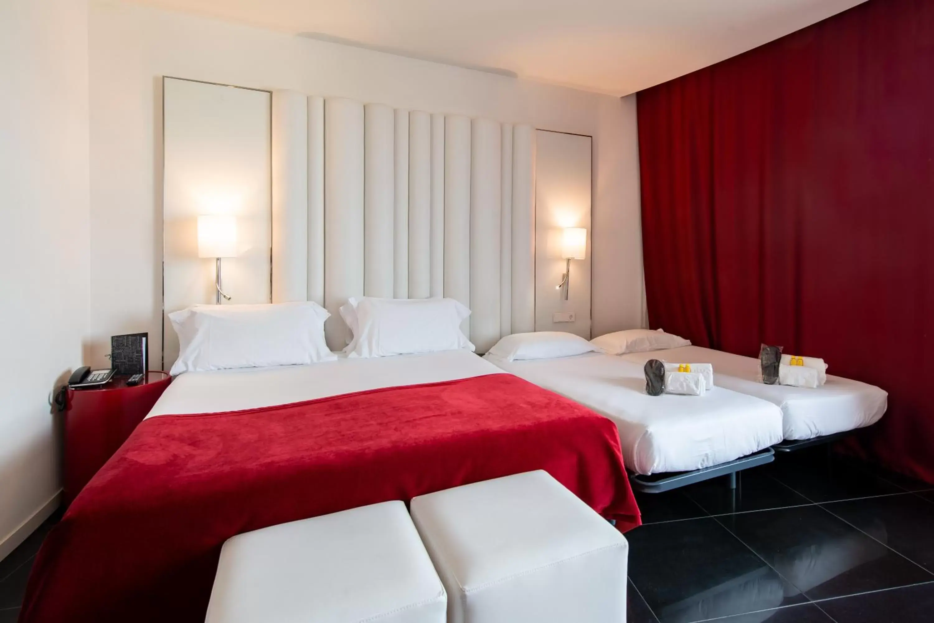 Bedroom, Bed in Hotel Porta Fira 4* Sup