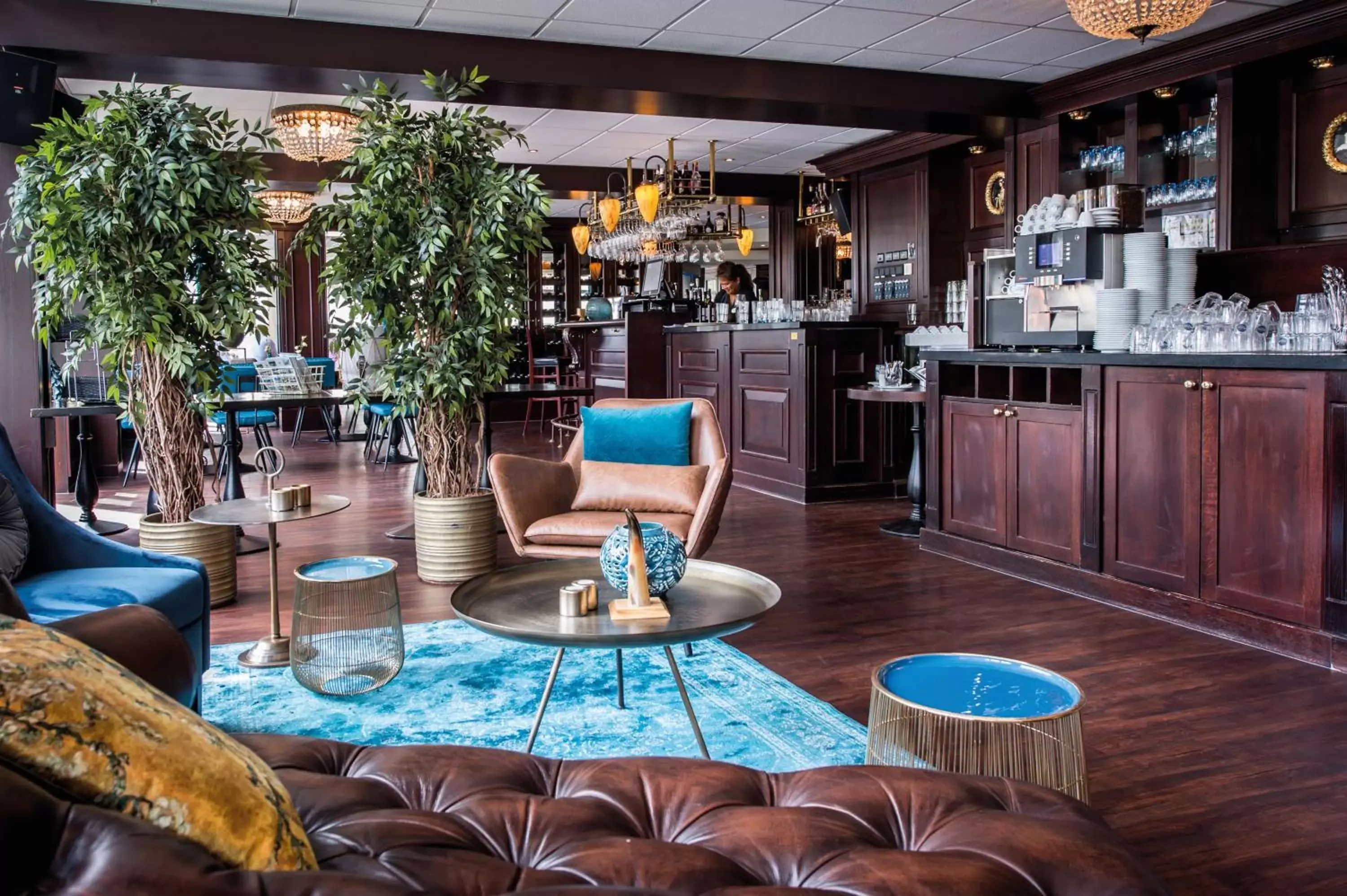 Lounge or bar, Lounge/Bar in Fletcher Hotel-Restaurant Arneville-Middelburg