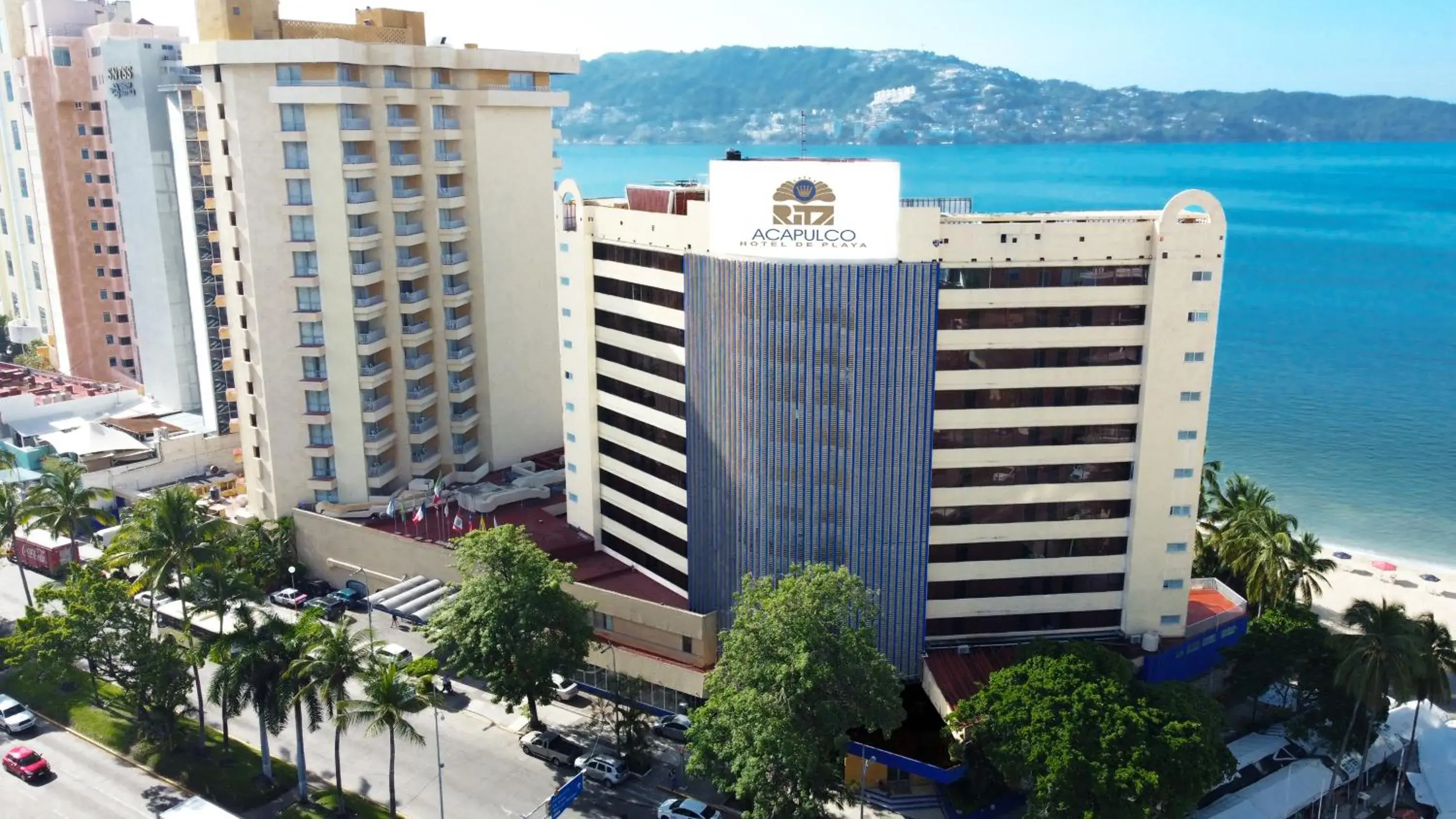 Bird's eye view, Property Building in Ritz Acapulco All Inclusive