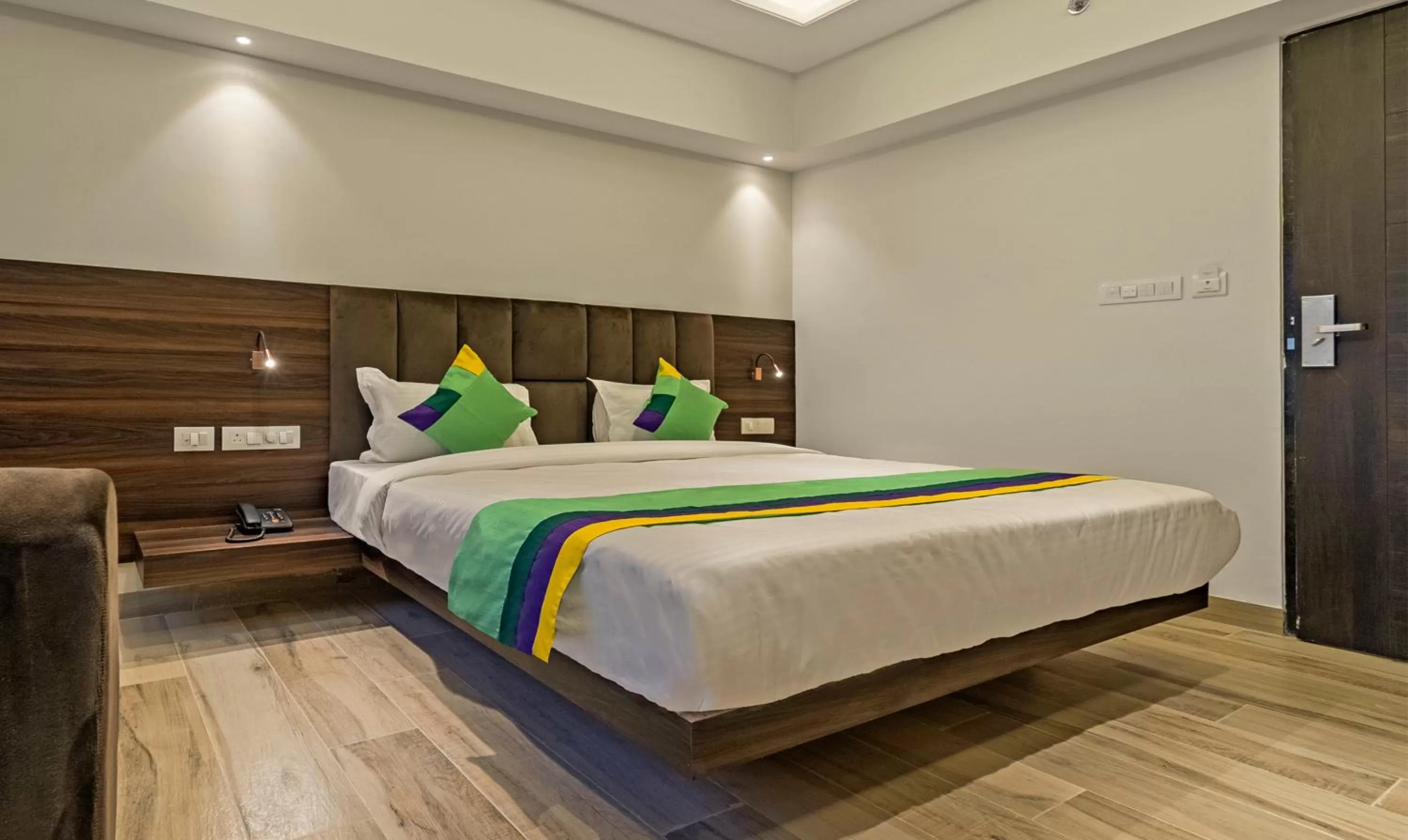 Bed in Treebo Pink City Grand