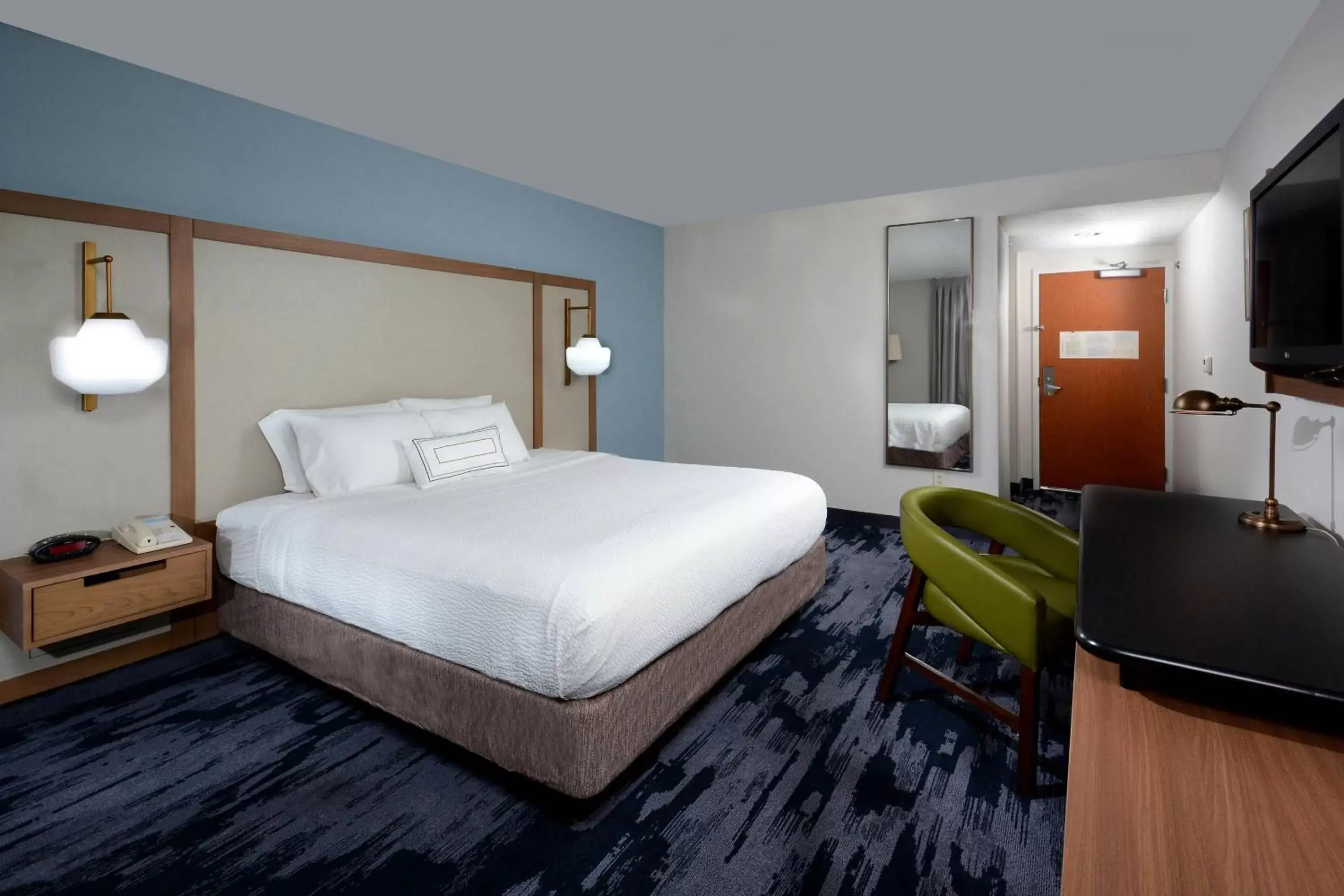 Photo of the whole room in Fairfield Inn Greensboro Airport