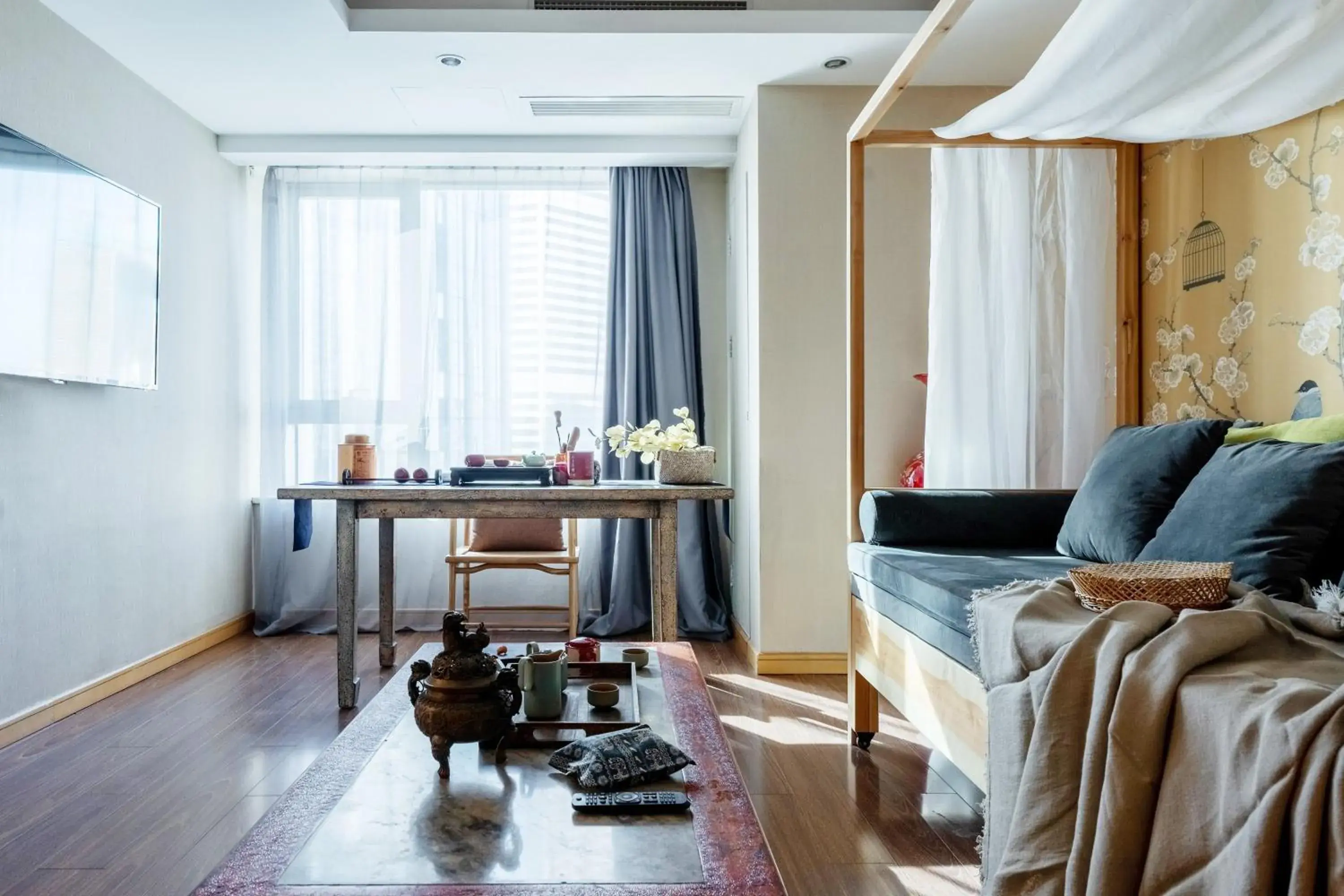 Seating Area in Tianjin G'apartment - Five Great Avenues