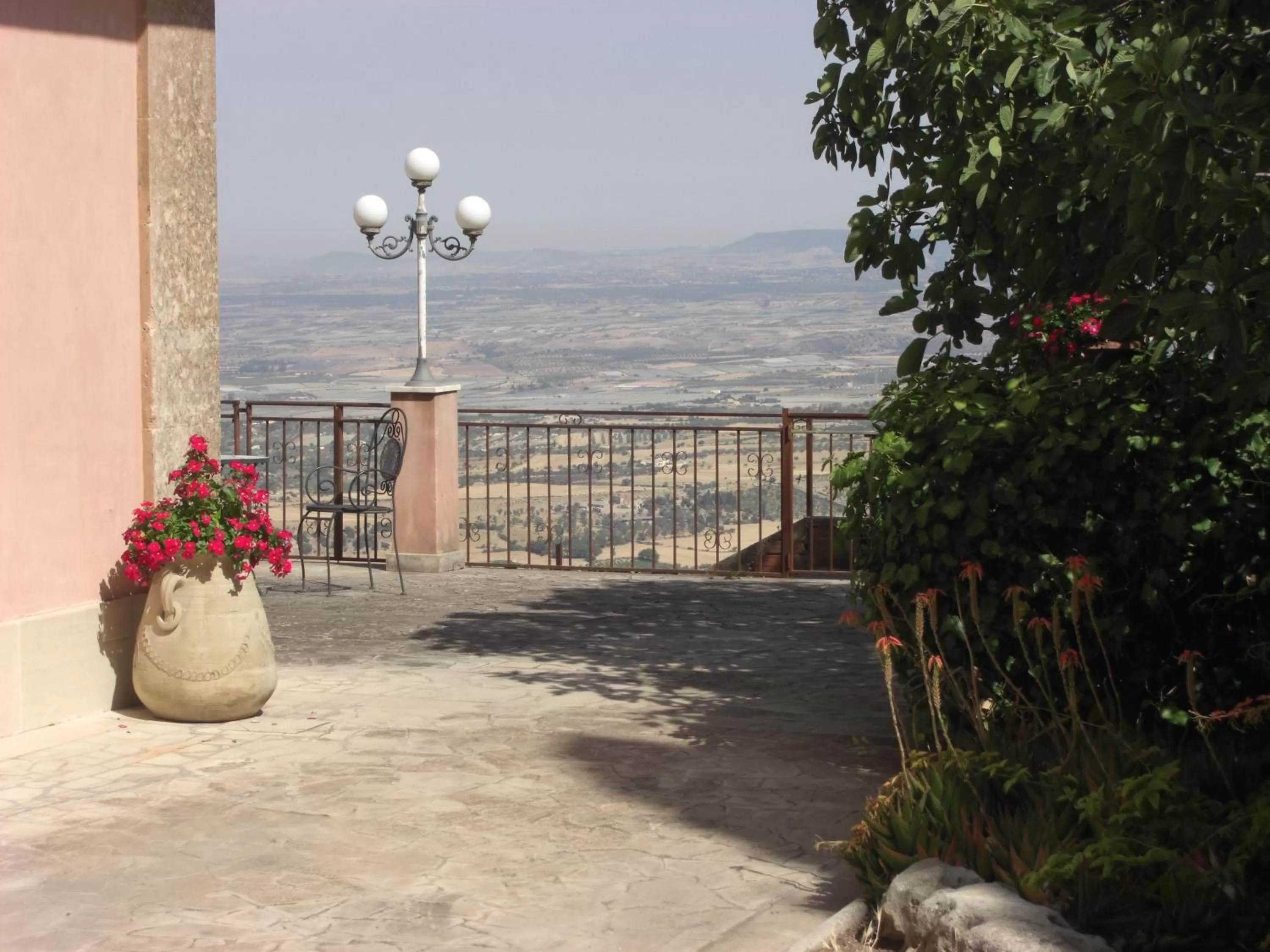 Balcony/Terrace in Albergo Villa Nobile