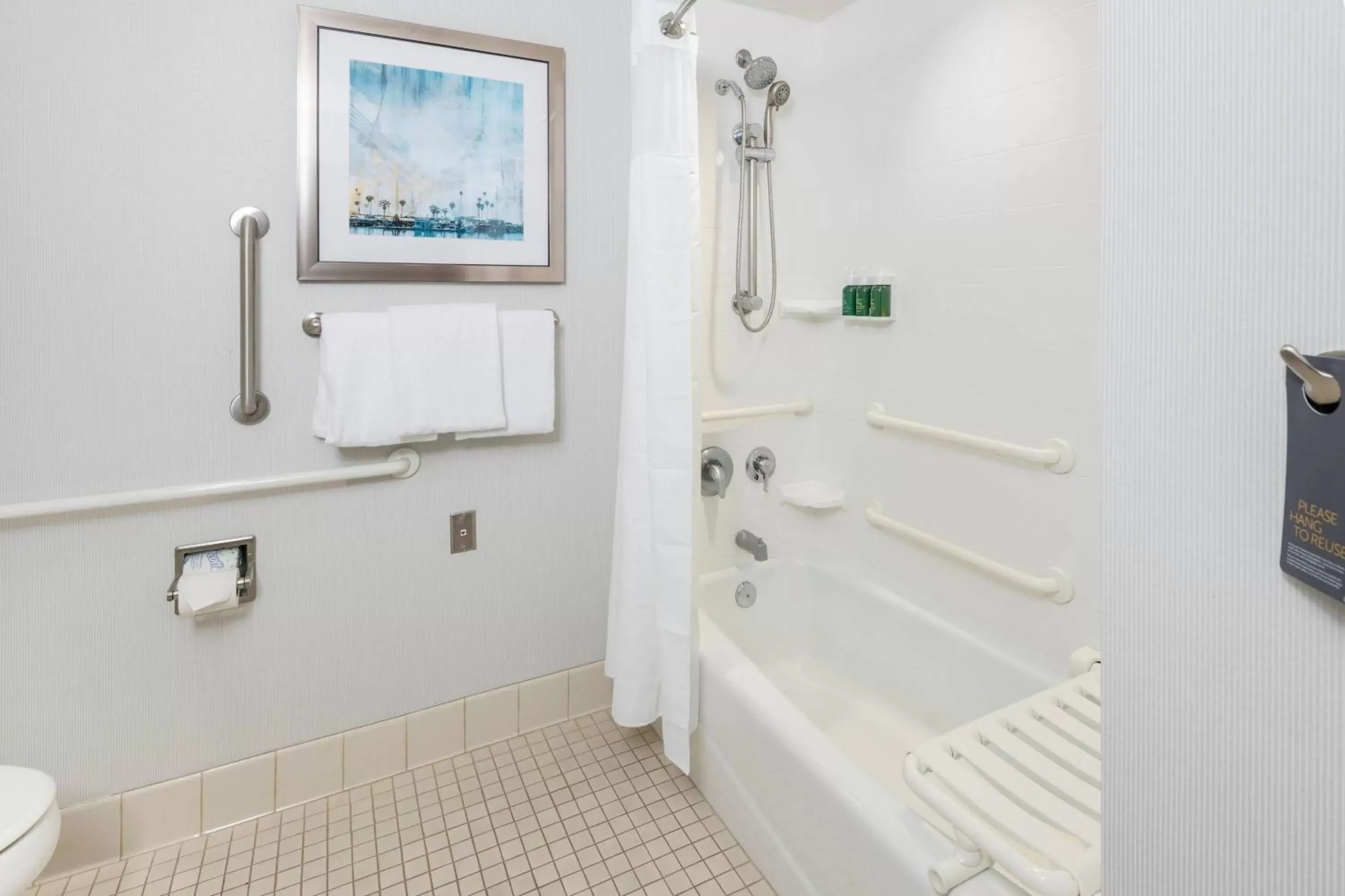 Bathroom in Courtyard by Marriott San Diego Oceanside