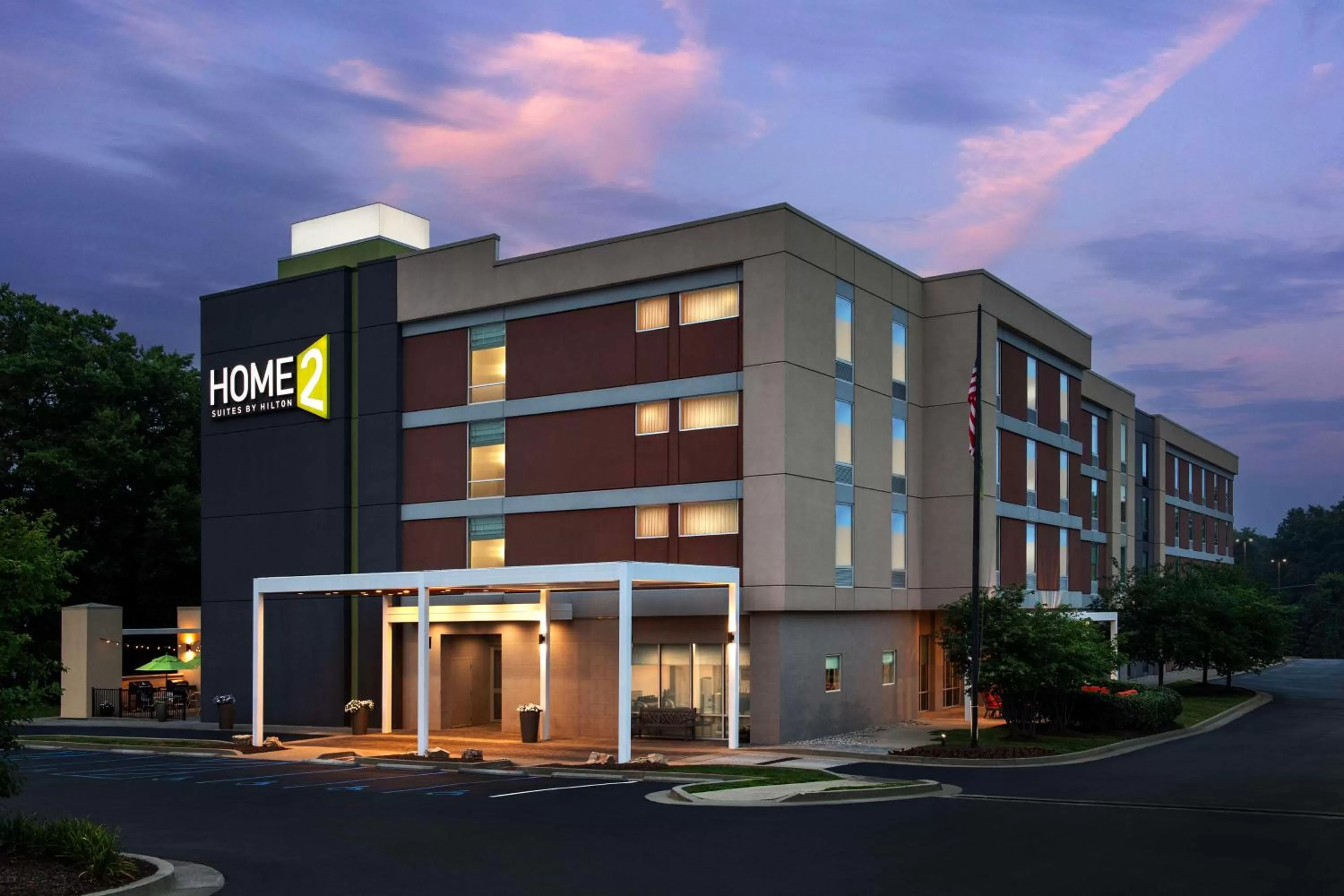 Property building in Home2 Suites by Hilton Lexington University / Medical Center