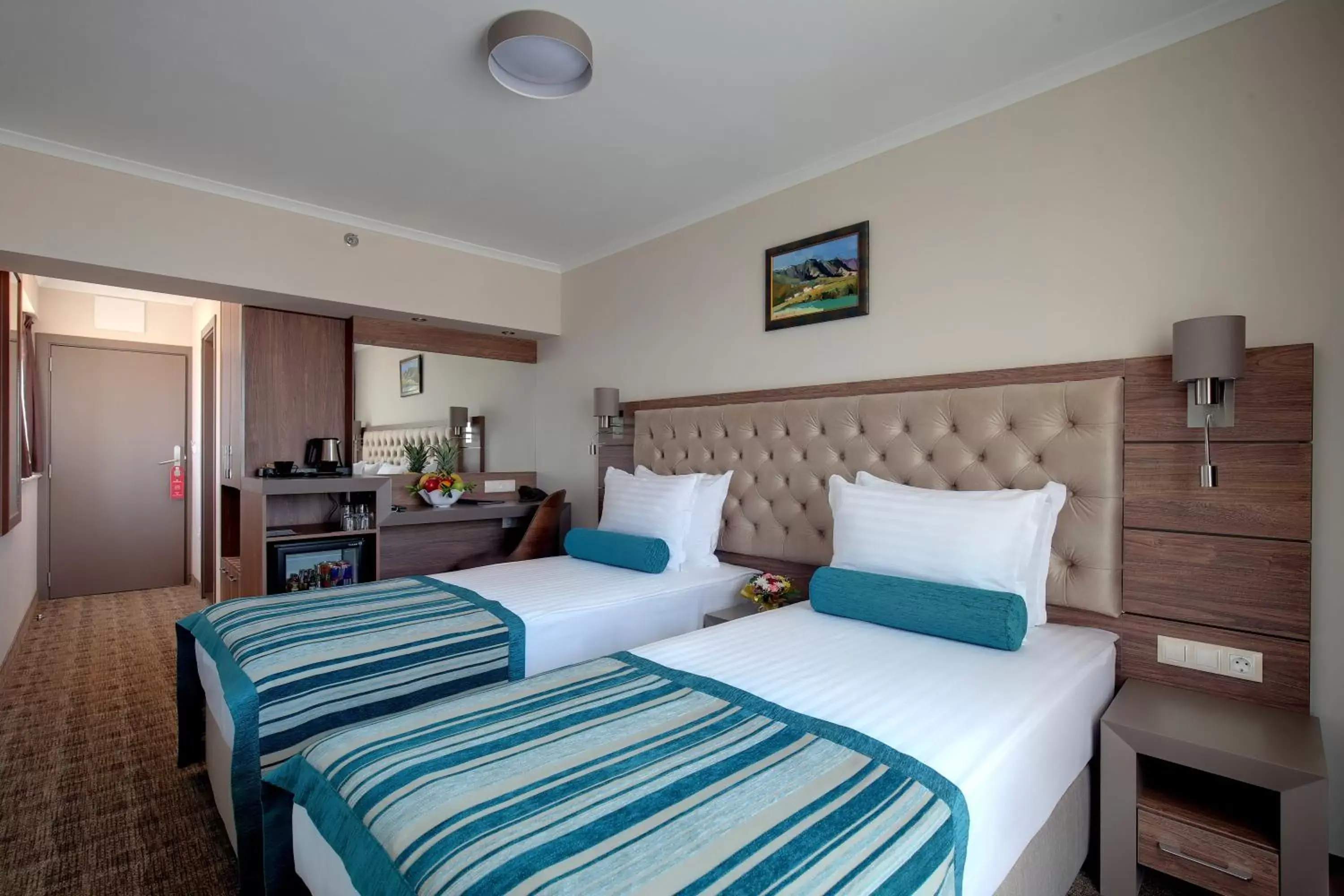 Bedroom, Bed in Hotel & Casino Cherno More