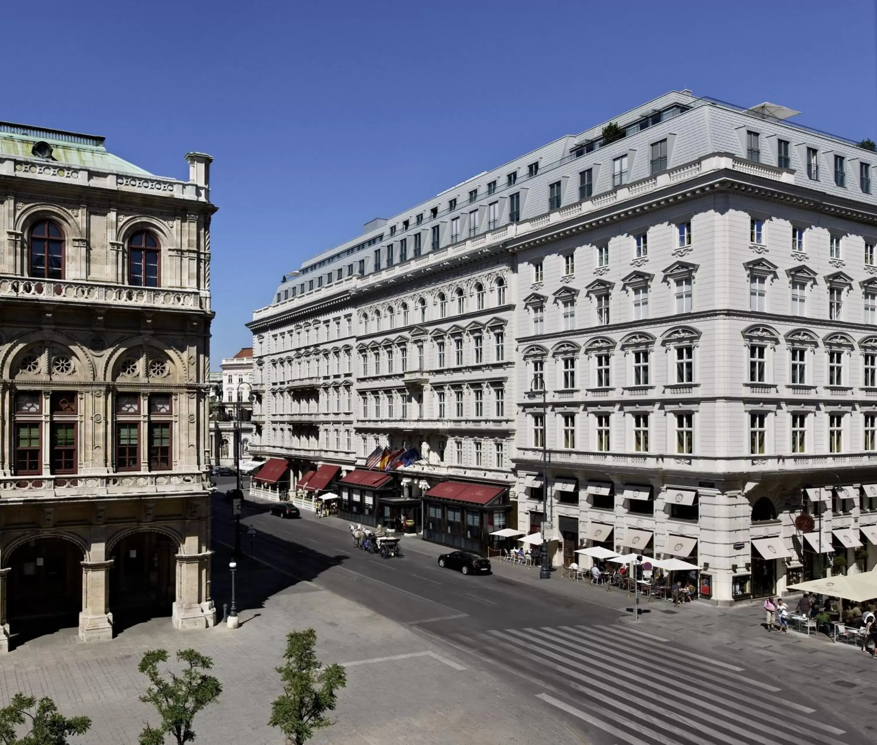 Facade/entrance in Hotel Sacher Wien