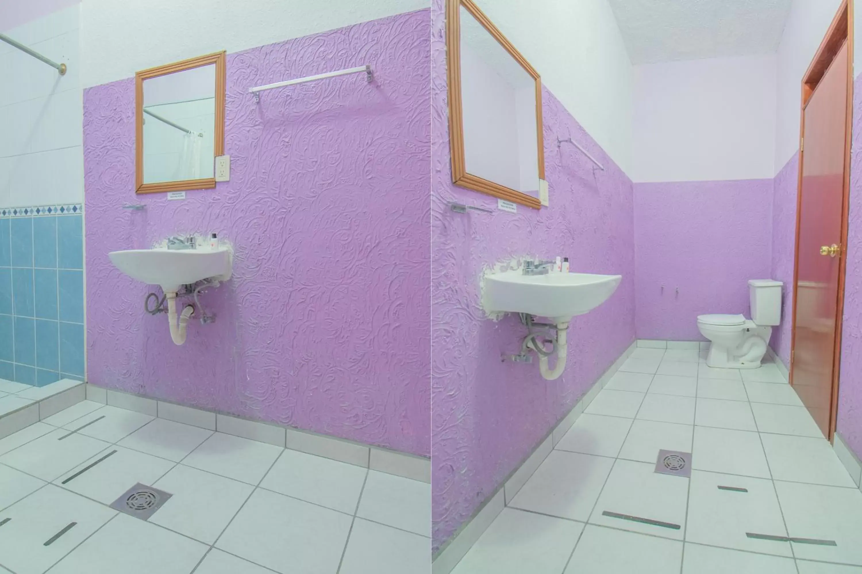 Bathroom in OYO Hotel Morelos, Villa Hidalgo