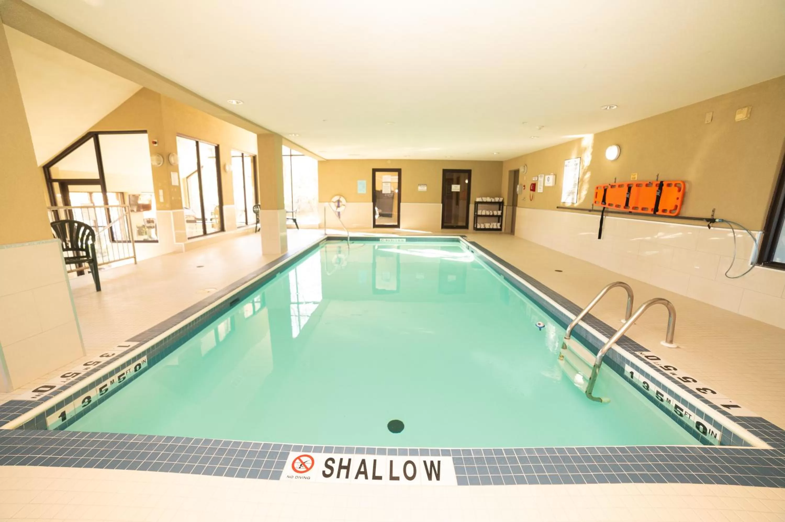 Pool view in Quality Hotel