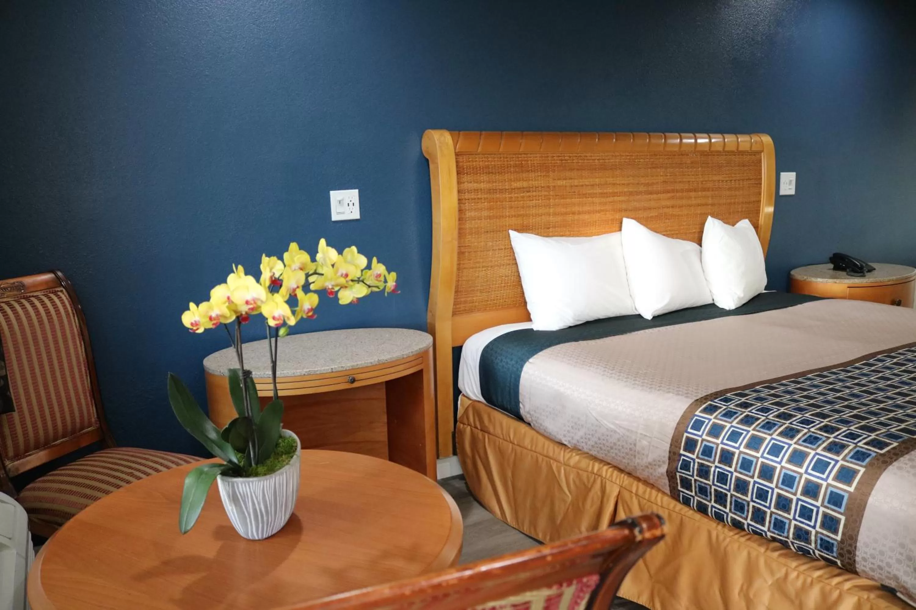 Bedroom, Bed in Valli Hi Motel